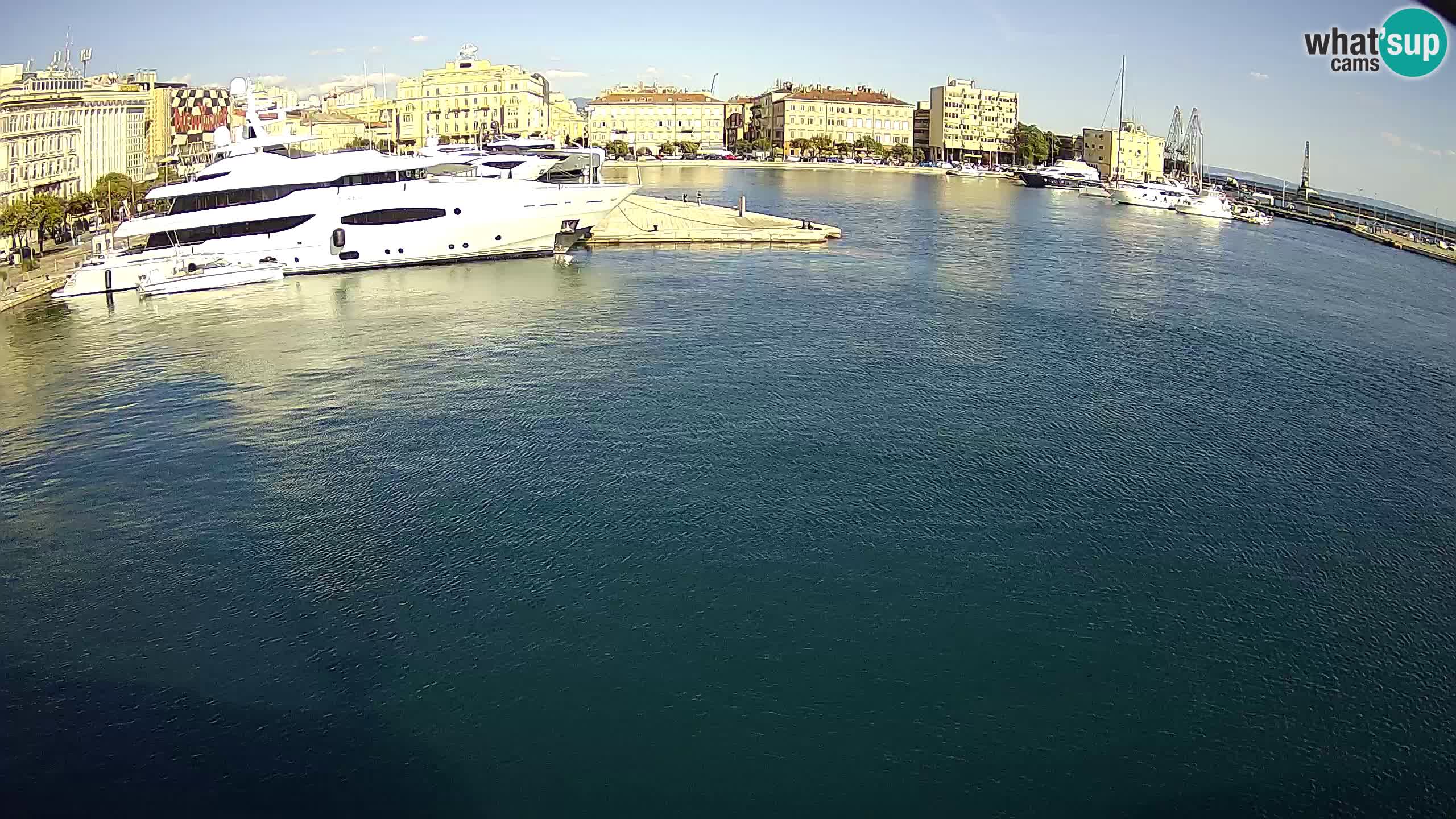 Rijeka – Botel Marina web kamera