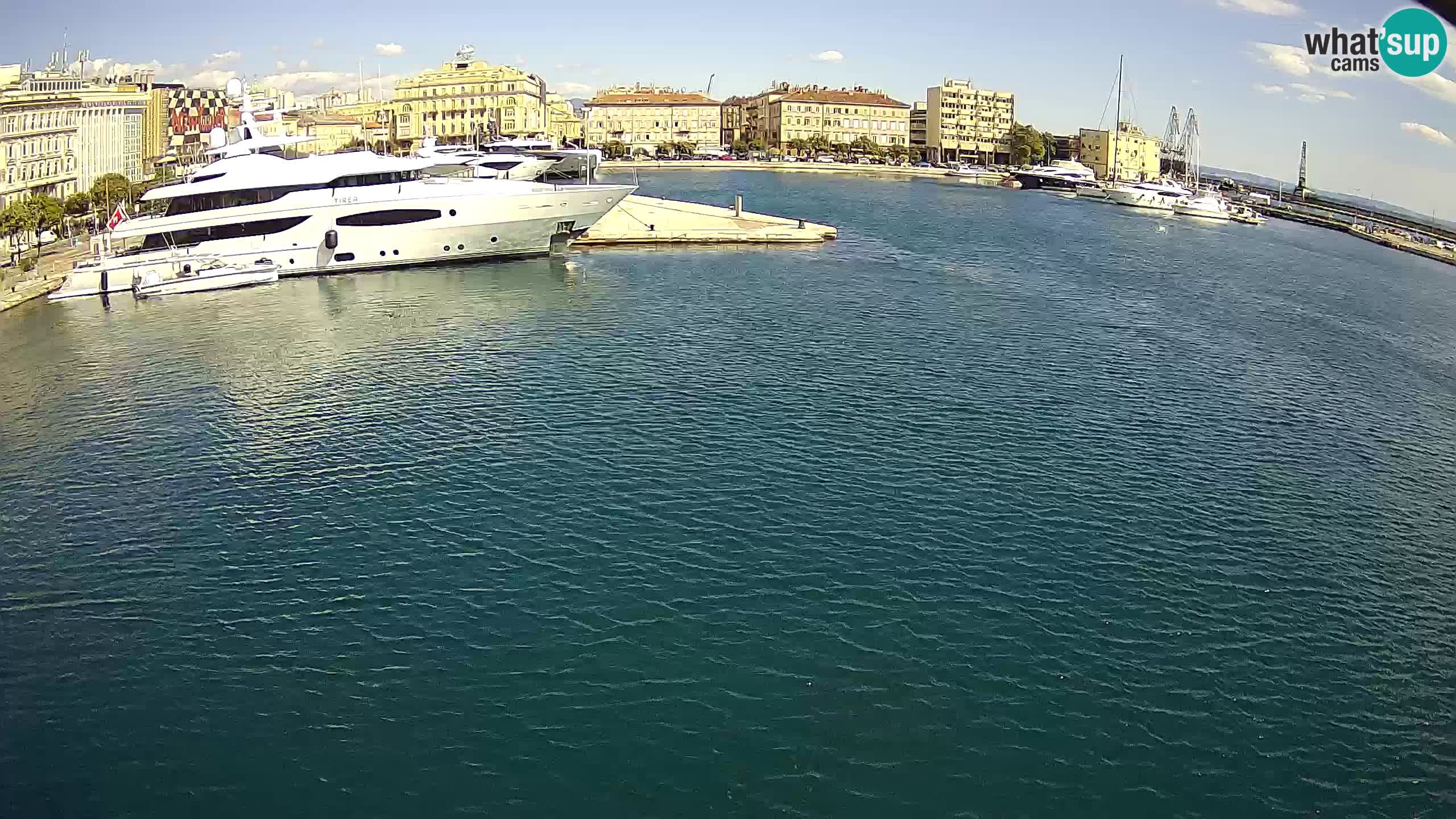 Rijeka – Botel Marina web kamera