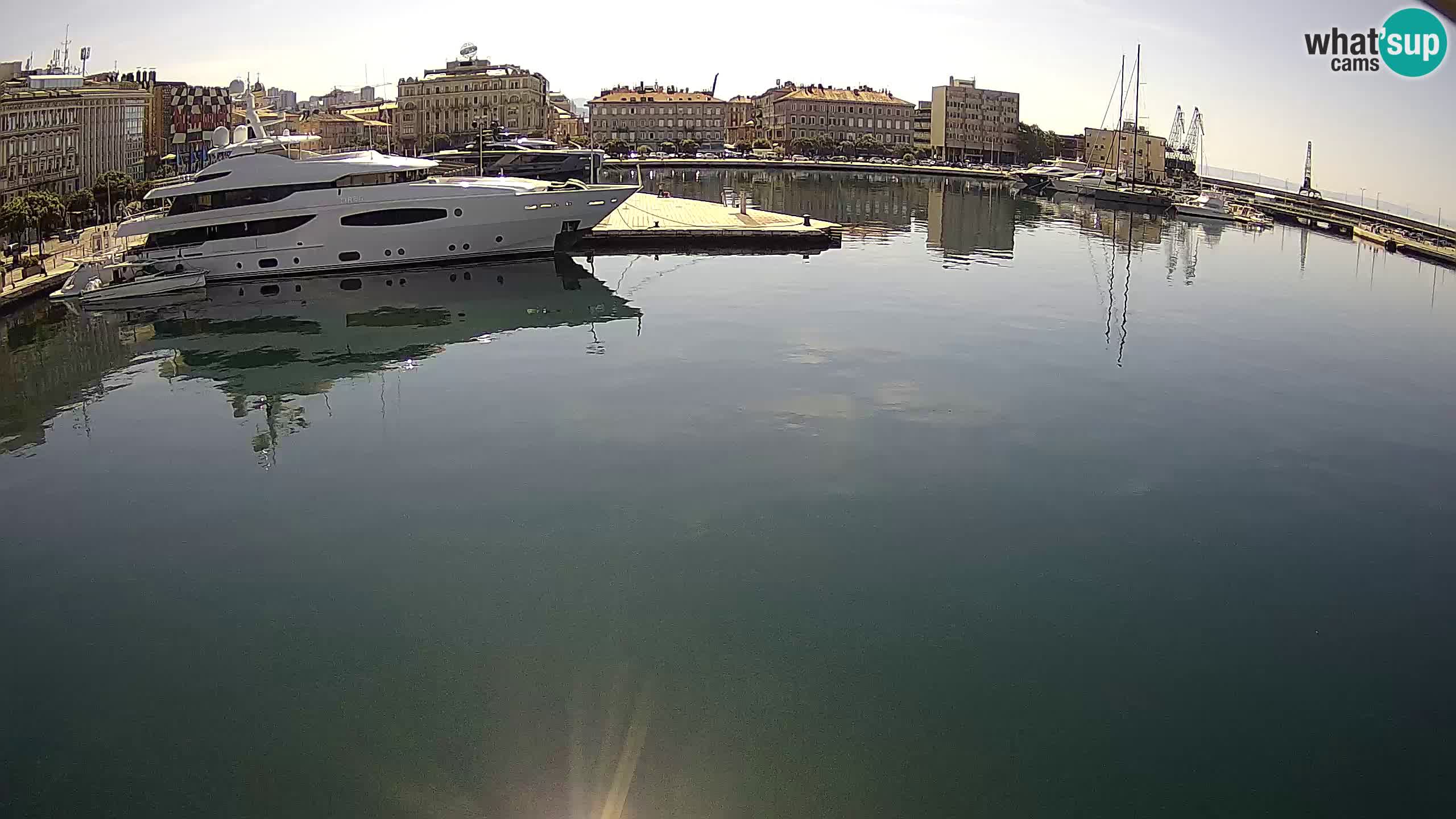 Rijeka – Botel Marina webcam en direct