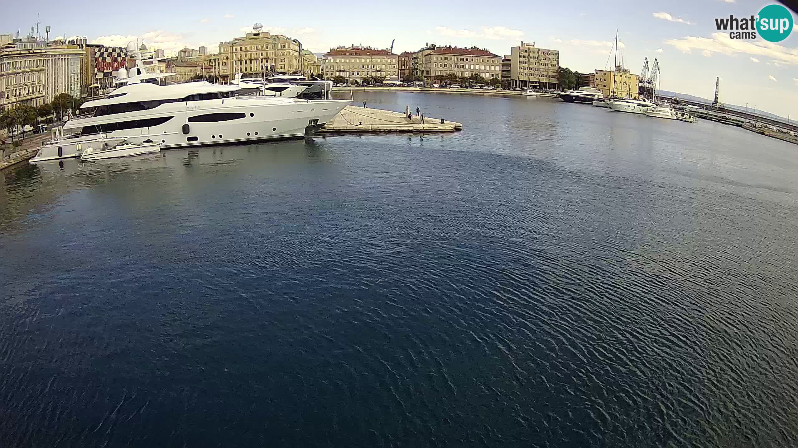 Botel Marina – Rijeka live cam