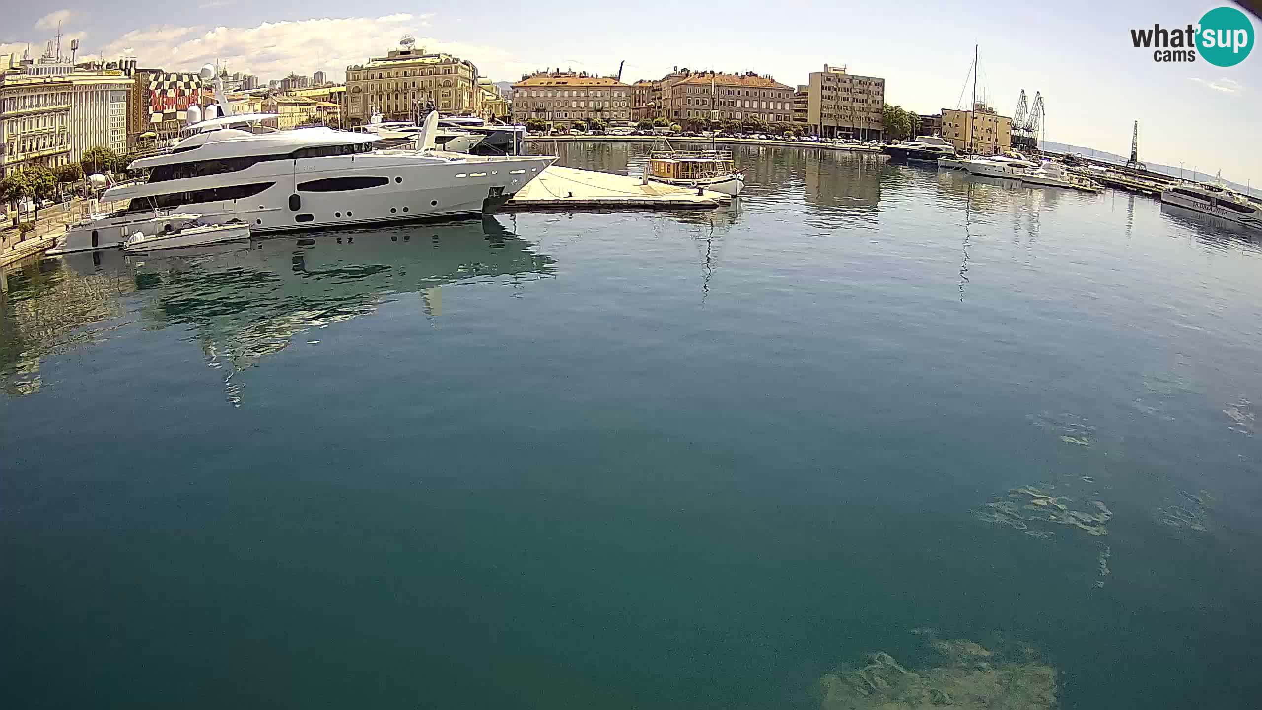 Reka – Botel Marina spletna kamera