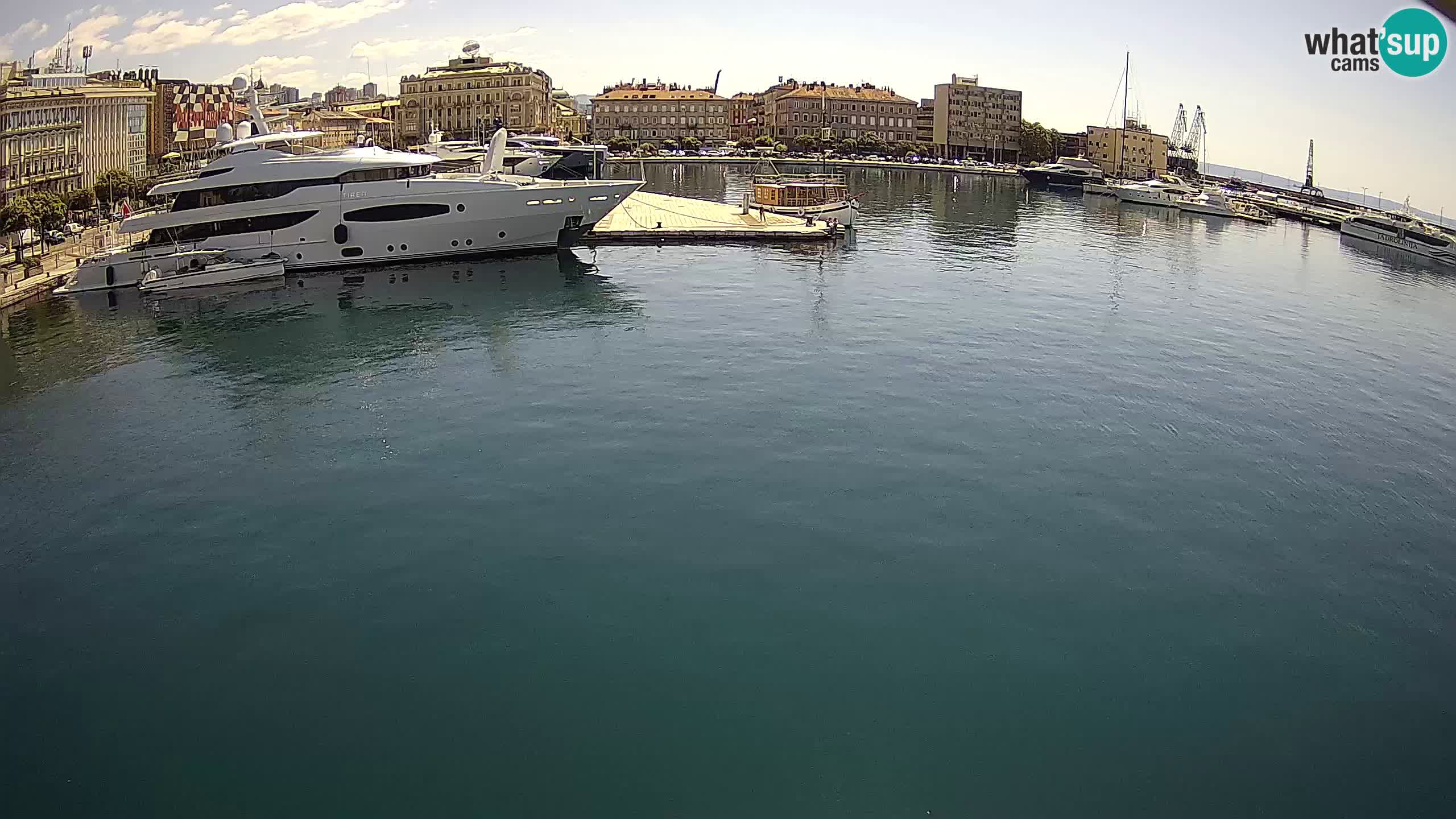 Rijeka – Botel Marina web kamera
