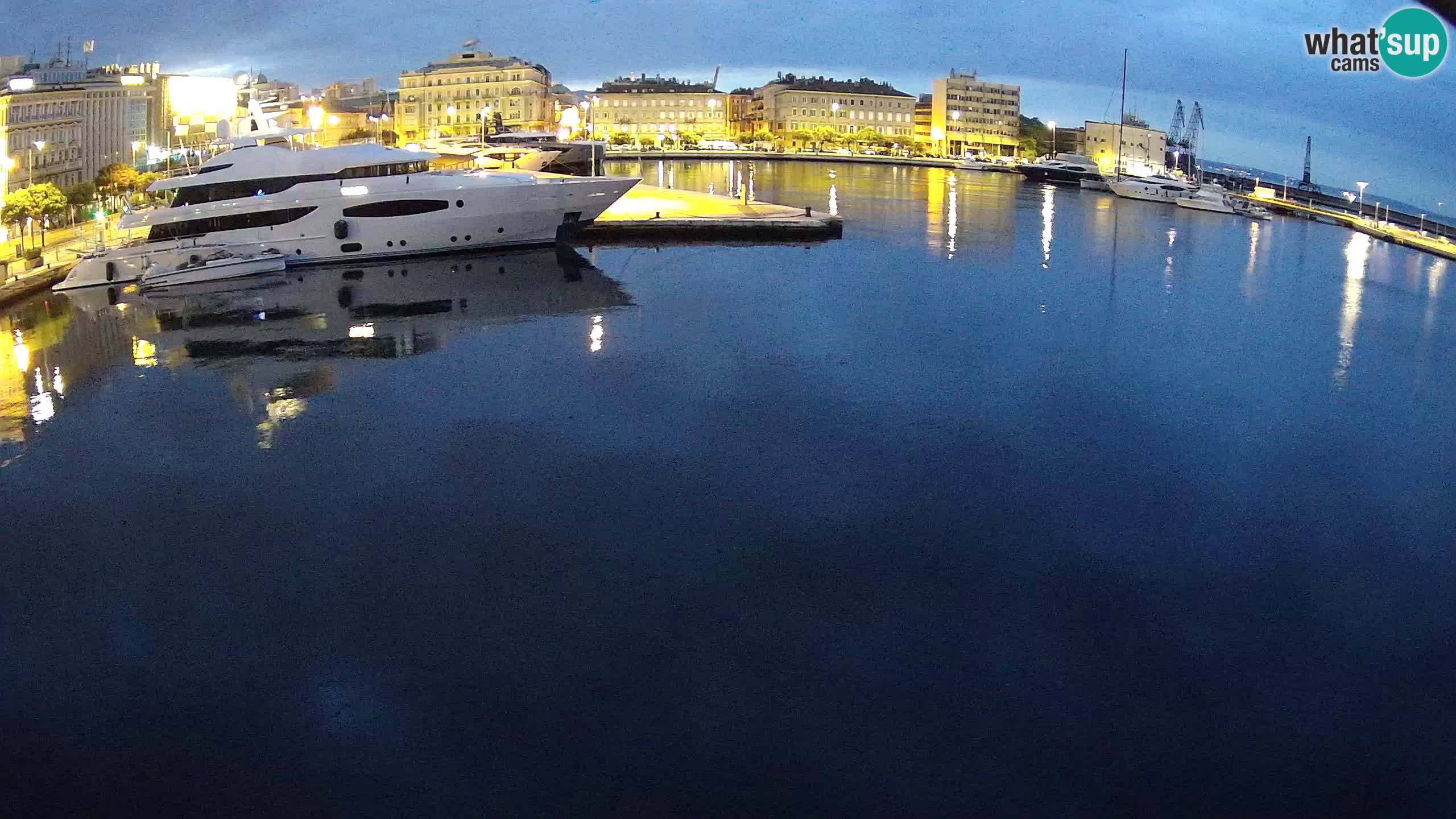 Rijeka – Botel Marina webcam en direct