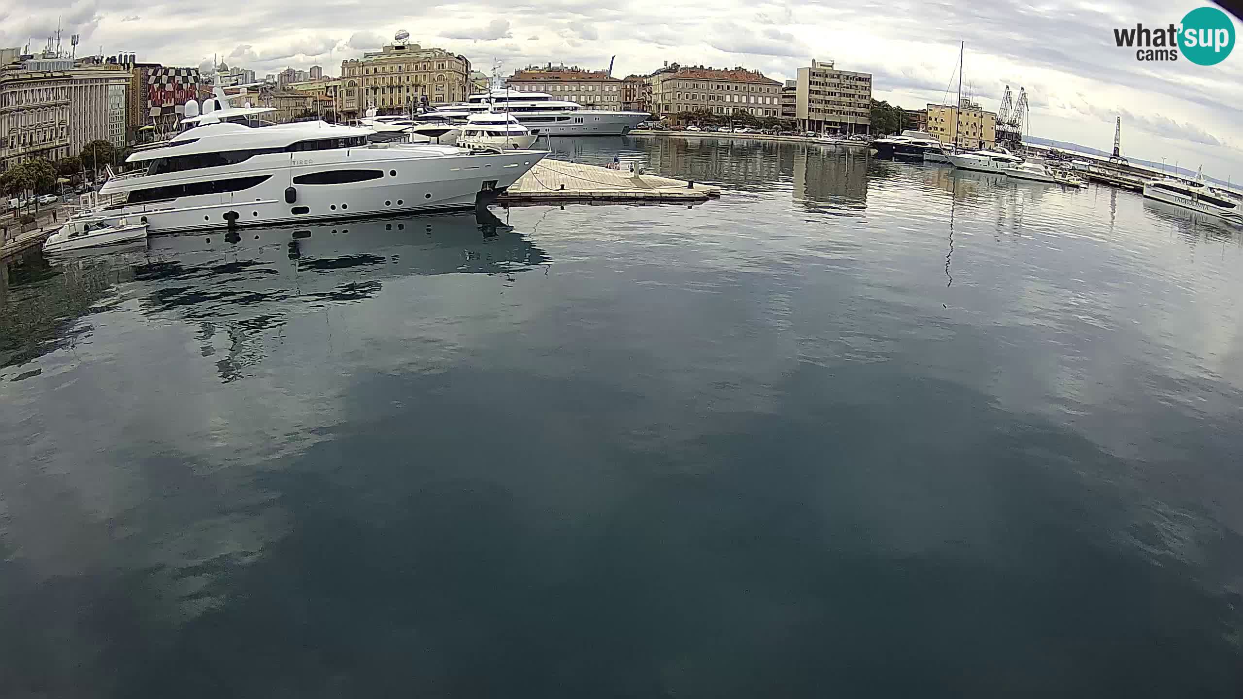 Rijeka – Botel Marina web kamera