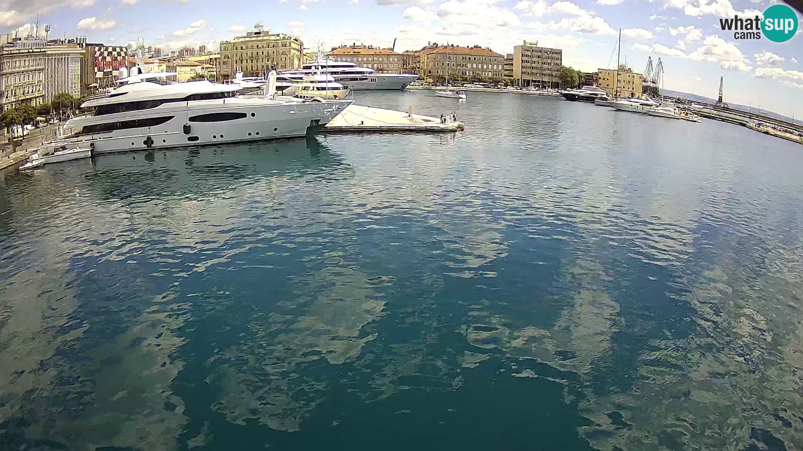 Rijeka – Botel Marina web kamera