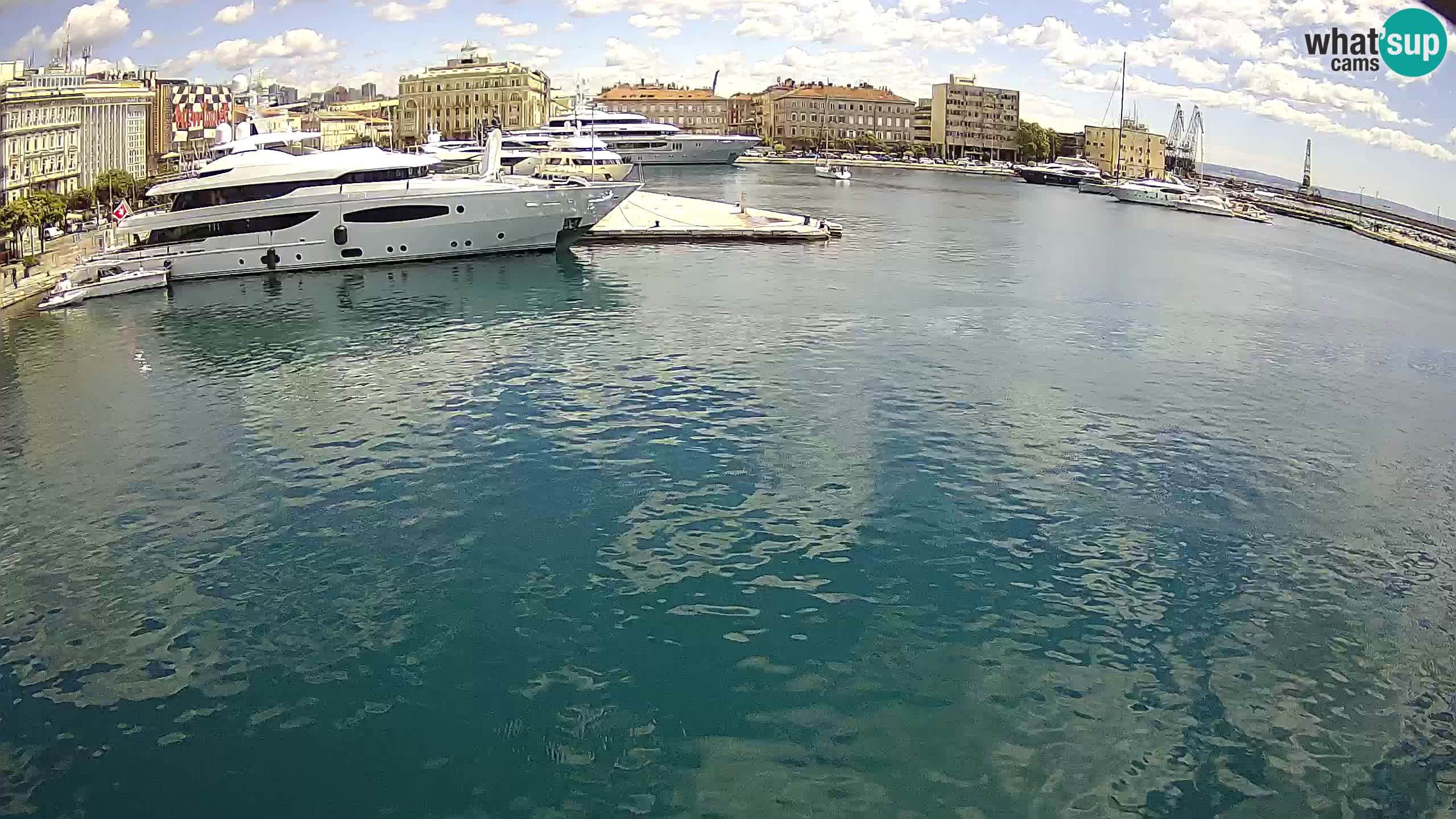 Reka – Botel Marina spletna kamera
