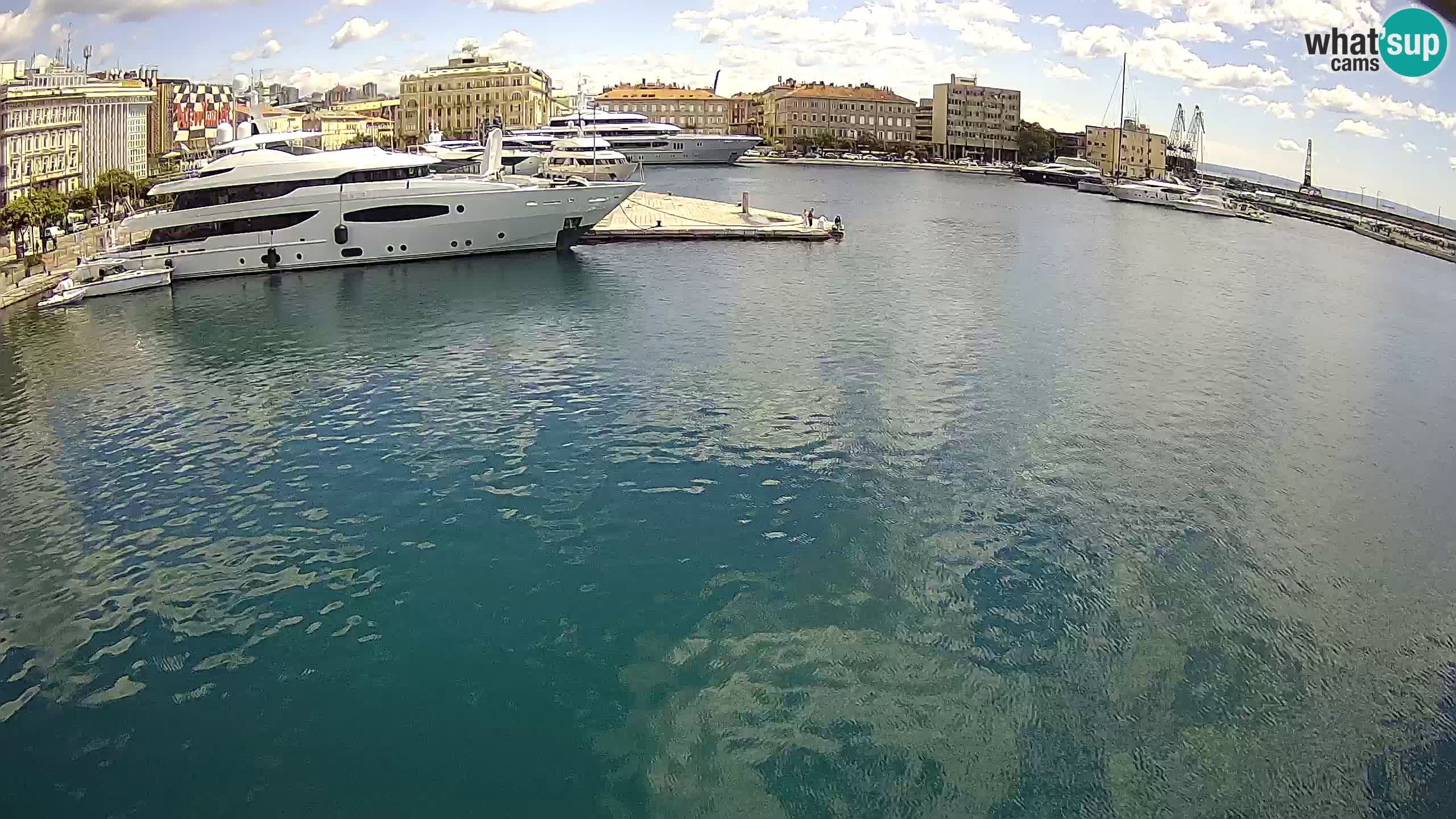 Rijeka – Botel Marina web kamera