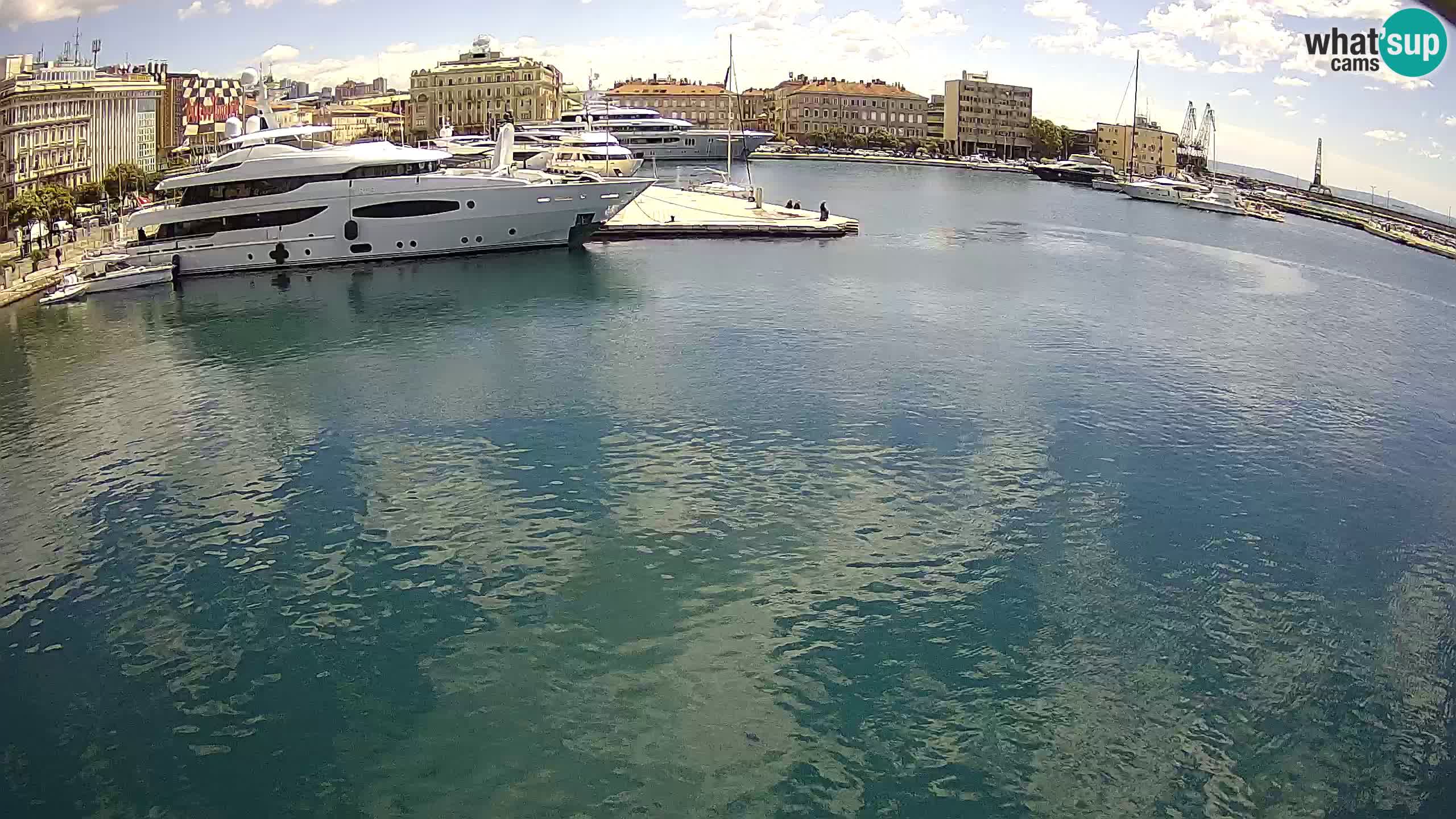 Rijeka – Botel Marina webcam en direct