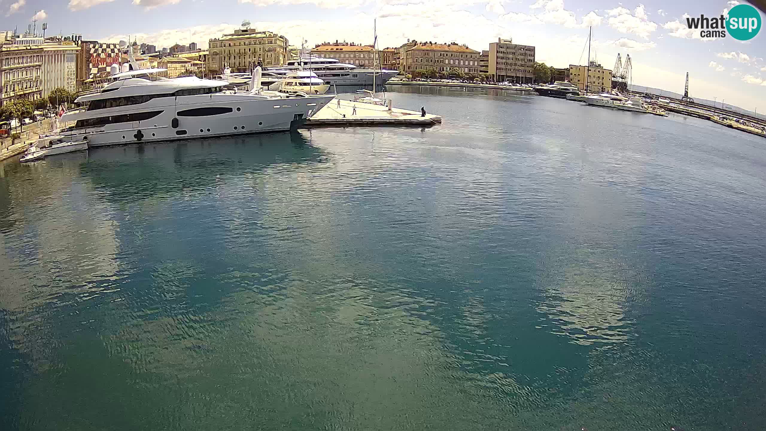 Botel Marina – Fiume live webcam