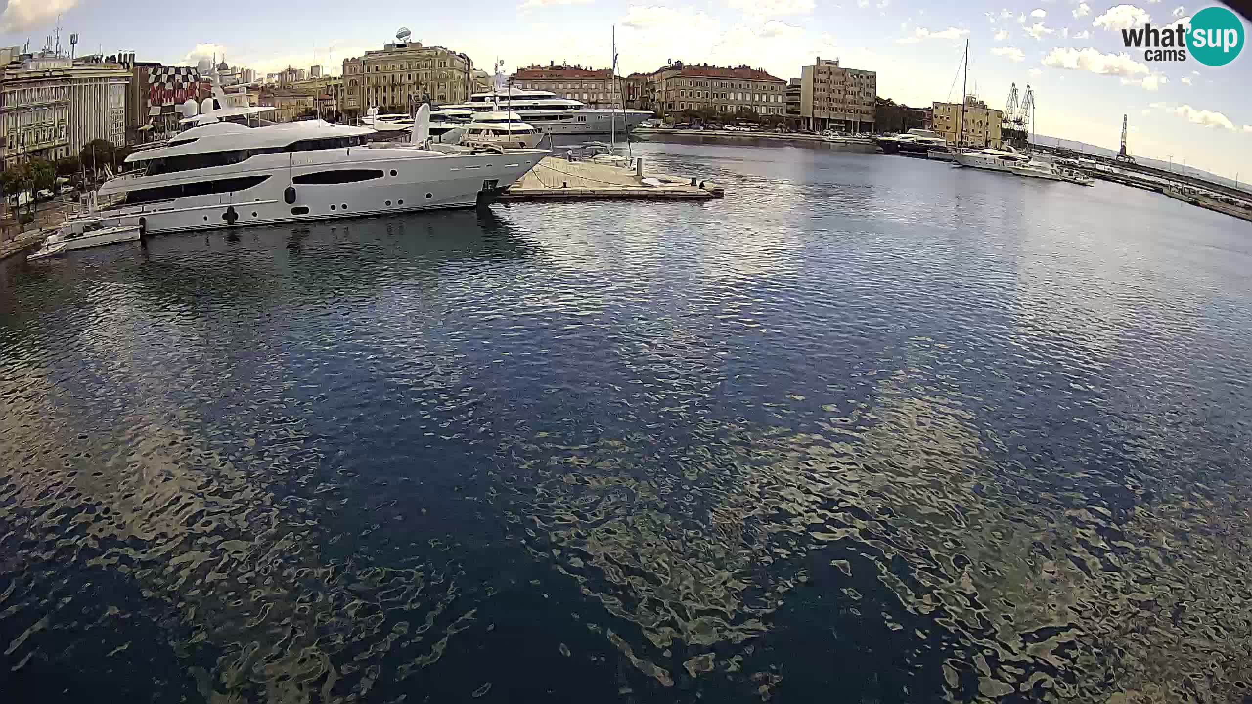 Rijeka – Botel Marina webcam en direct