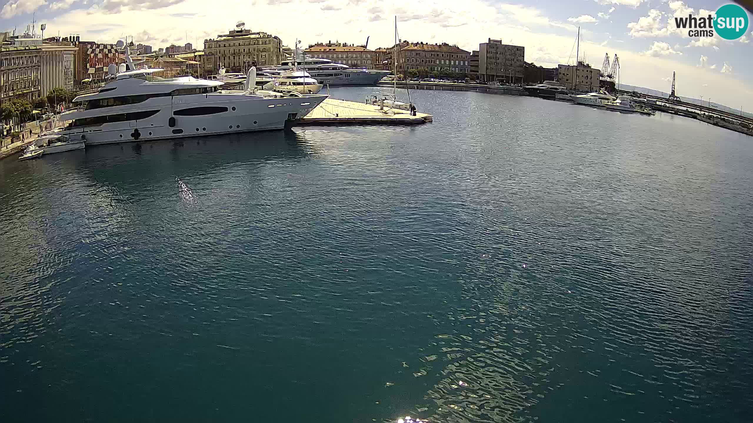 Reka – Botel Marina spletna kamera