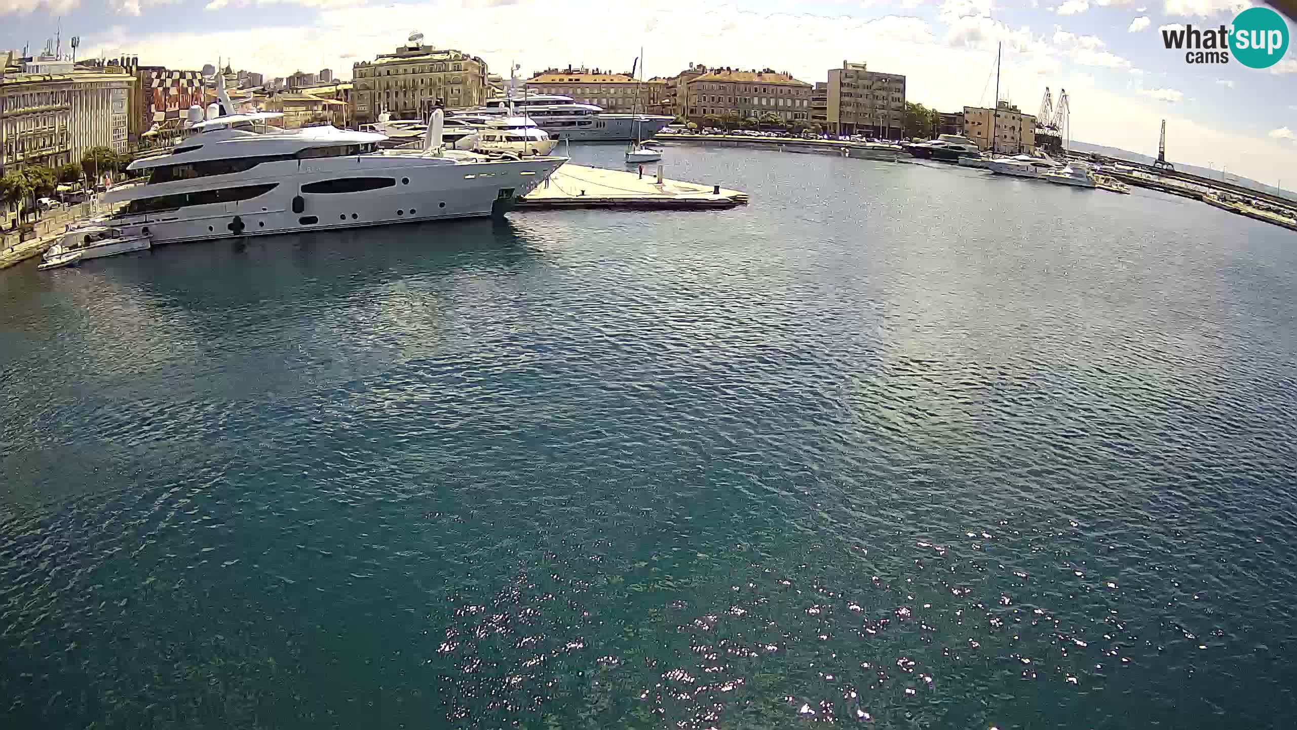 Botel Marina – Rijeka webcam