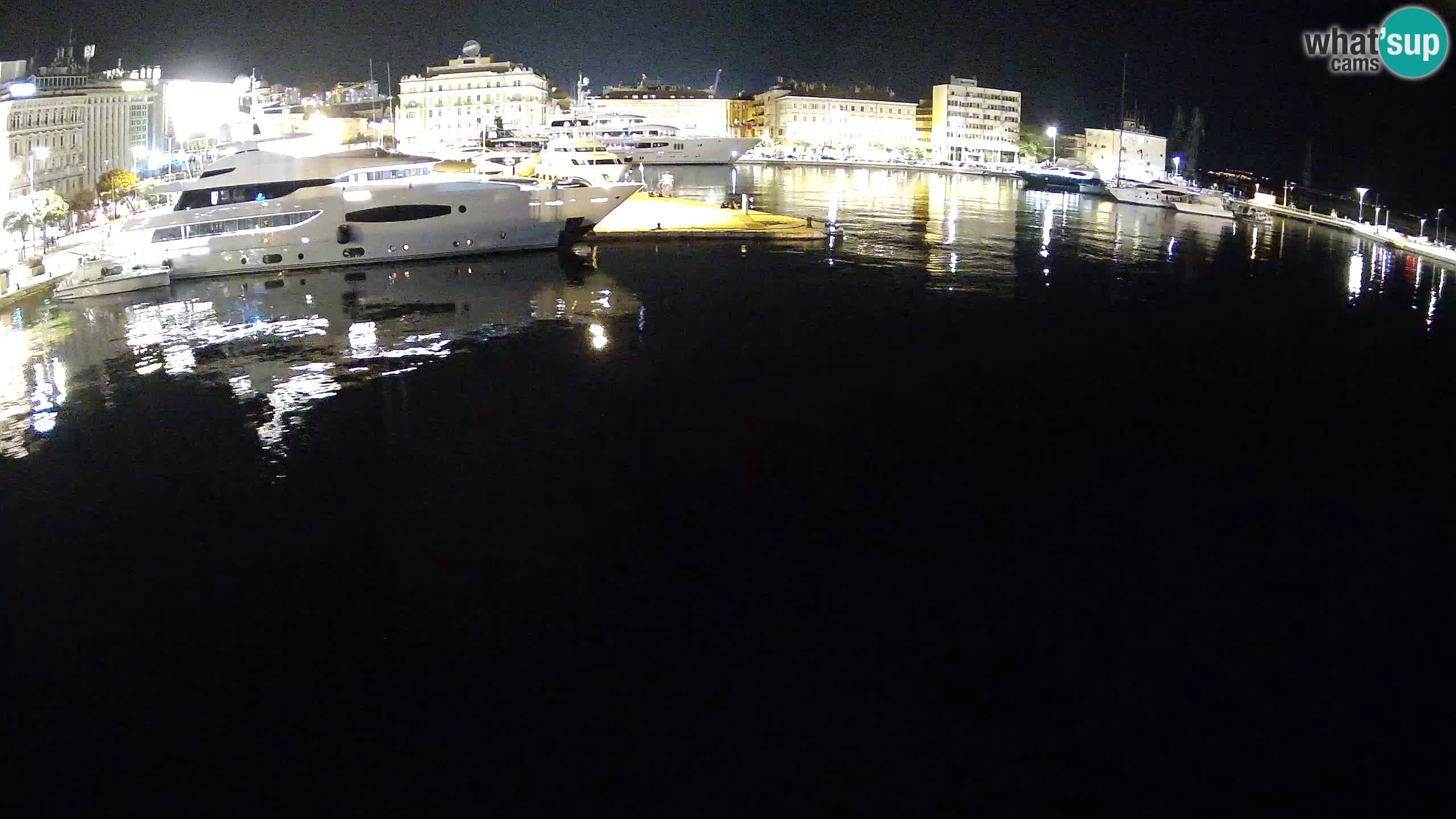 Reka – Botel Marina spletna kamera