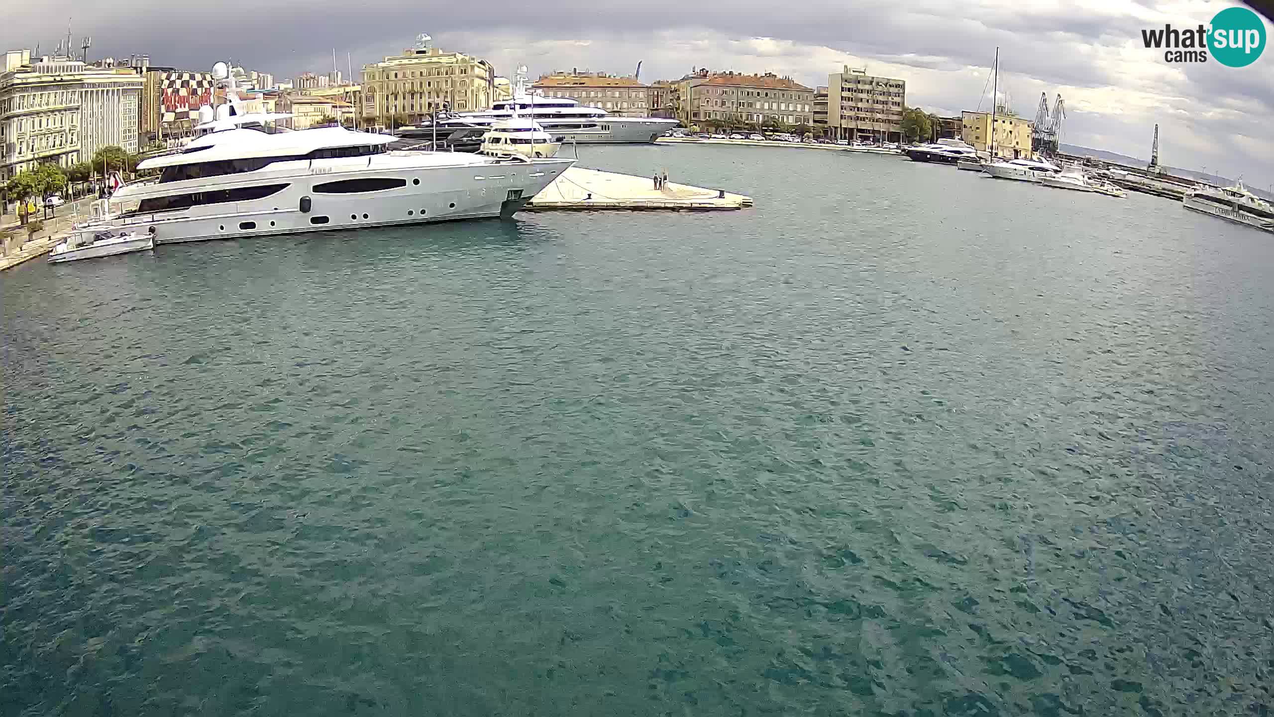Rijeka – Botel Marina web kamera