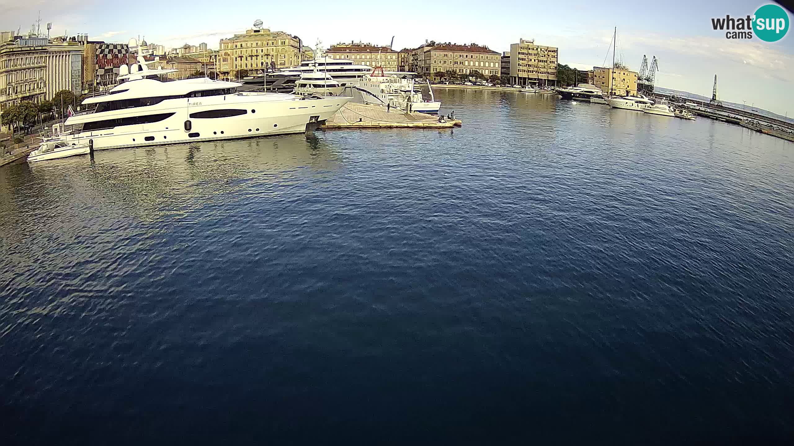 Rijeka – Botel Marina web kamera