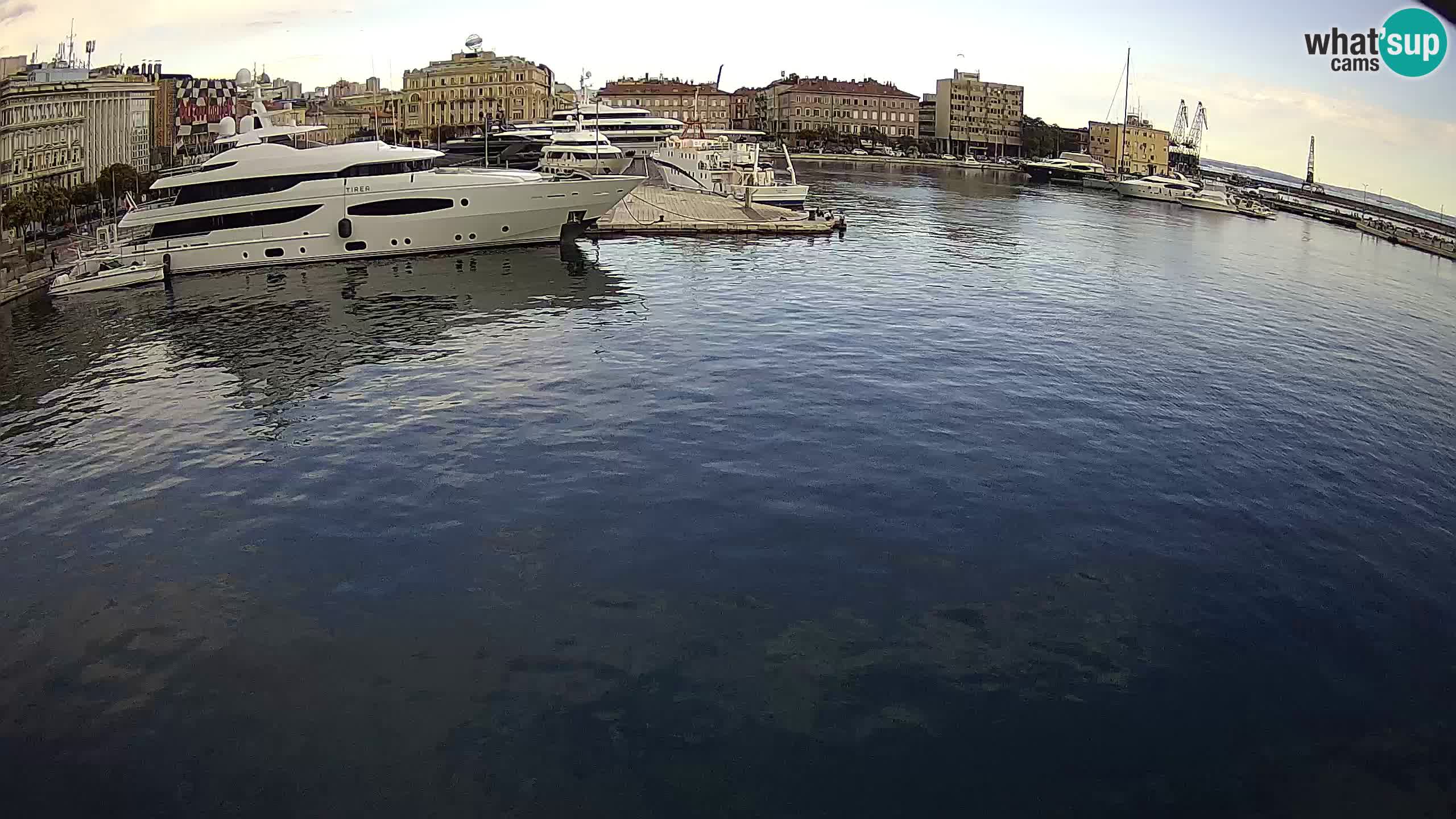 Rijeka – Botel Marina web kamera