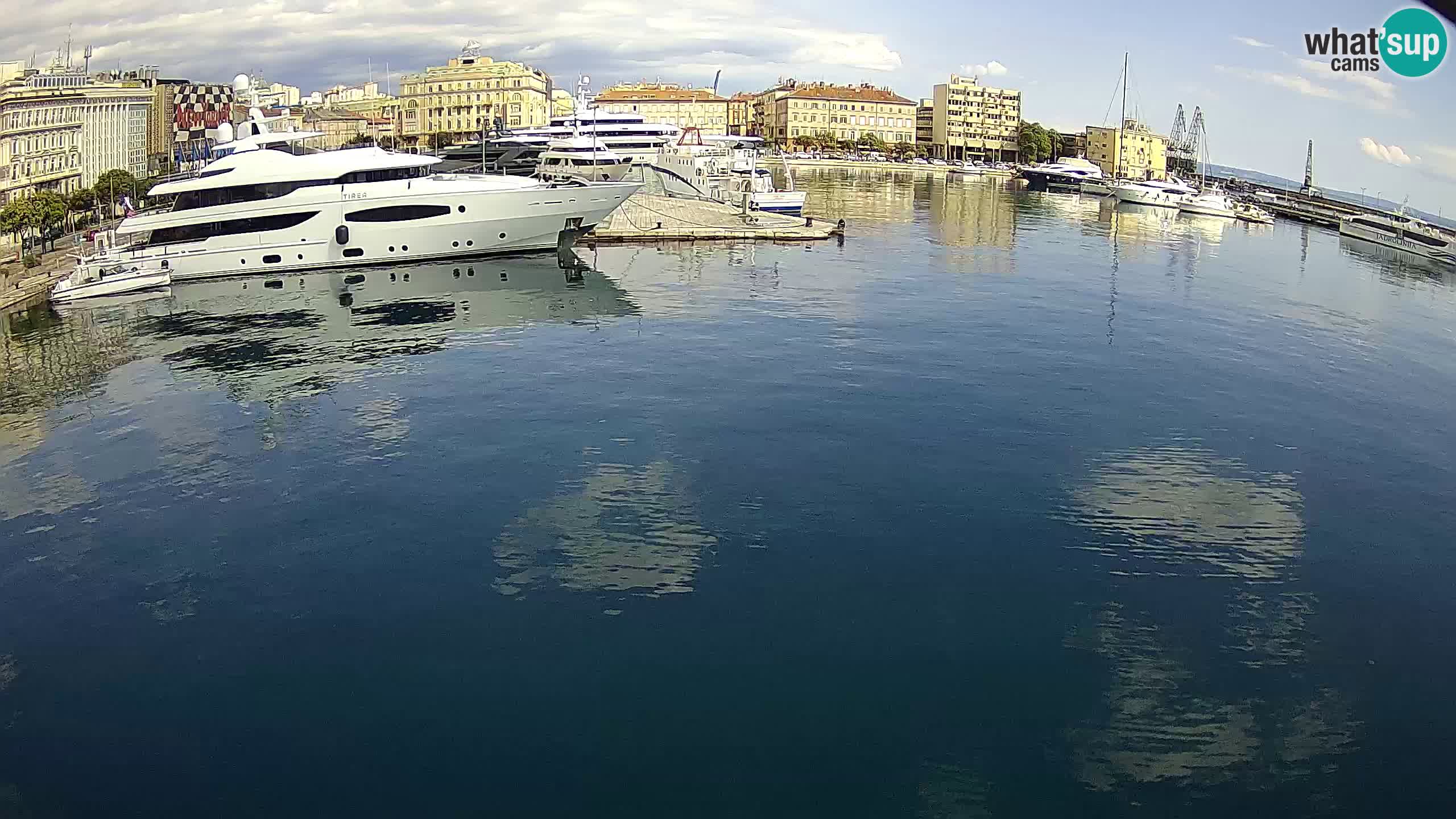 Botel Marina – Fiume live webcam