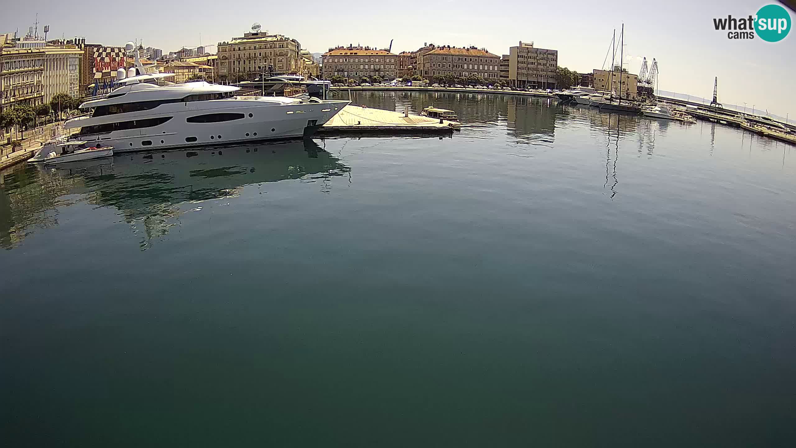 Botel Marina – Rijeka live cam