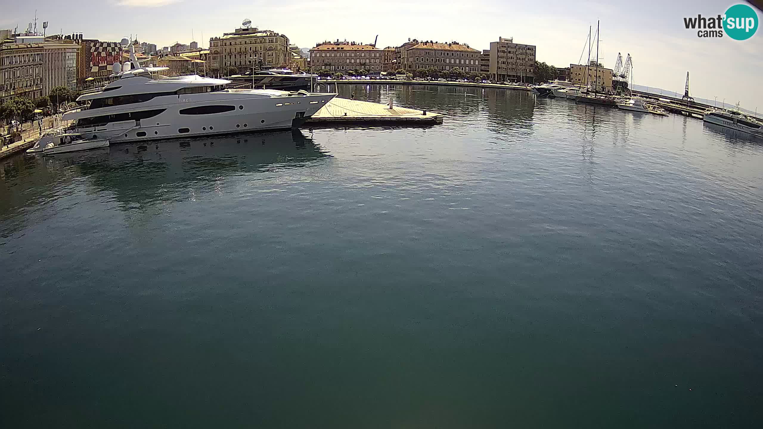 Botel Marina – Rijeka live cam