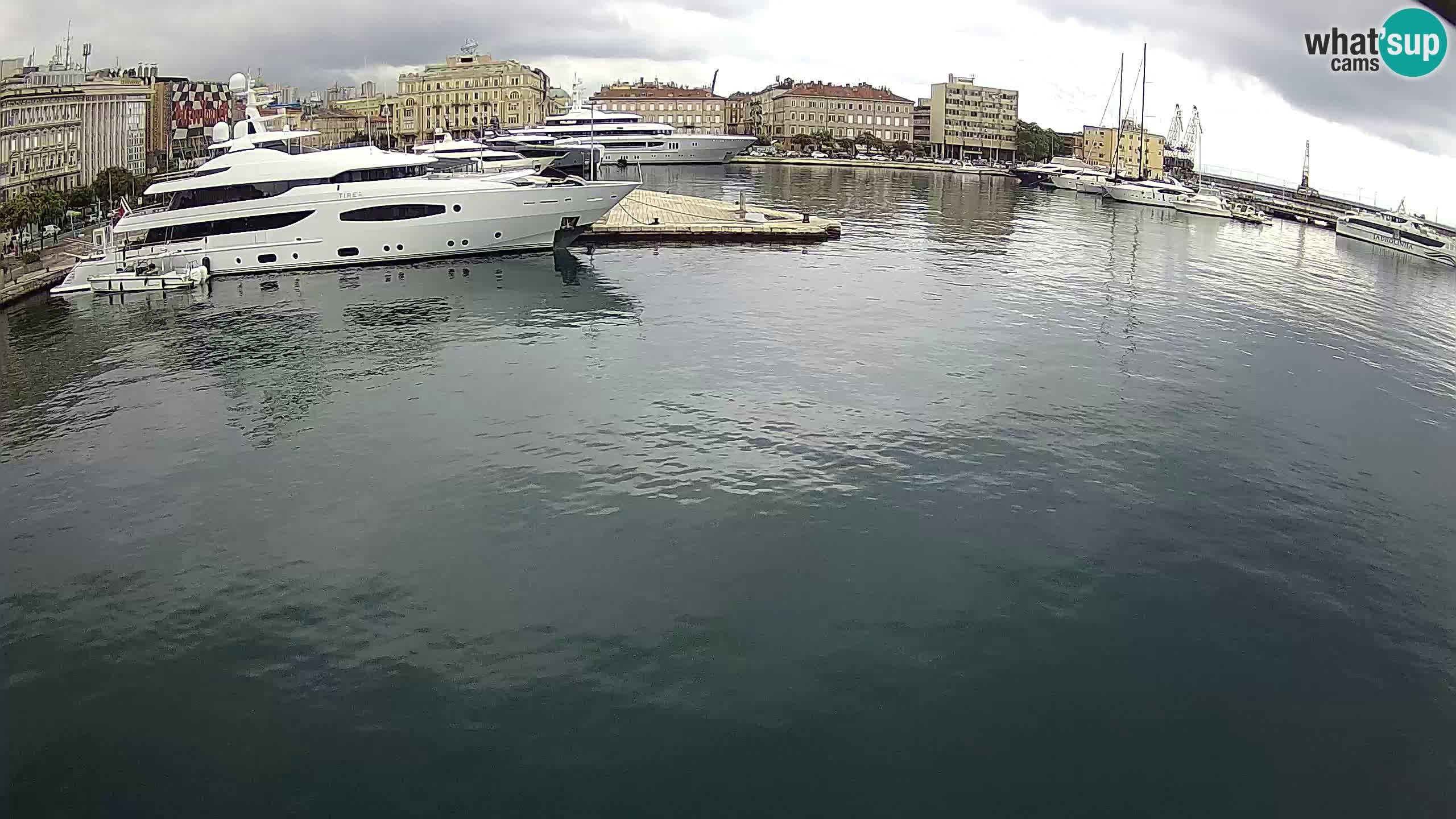 Rijeka – Botel Marina web kamera