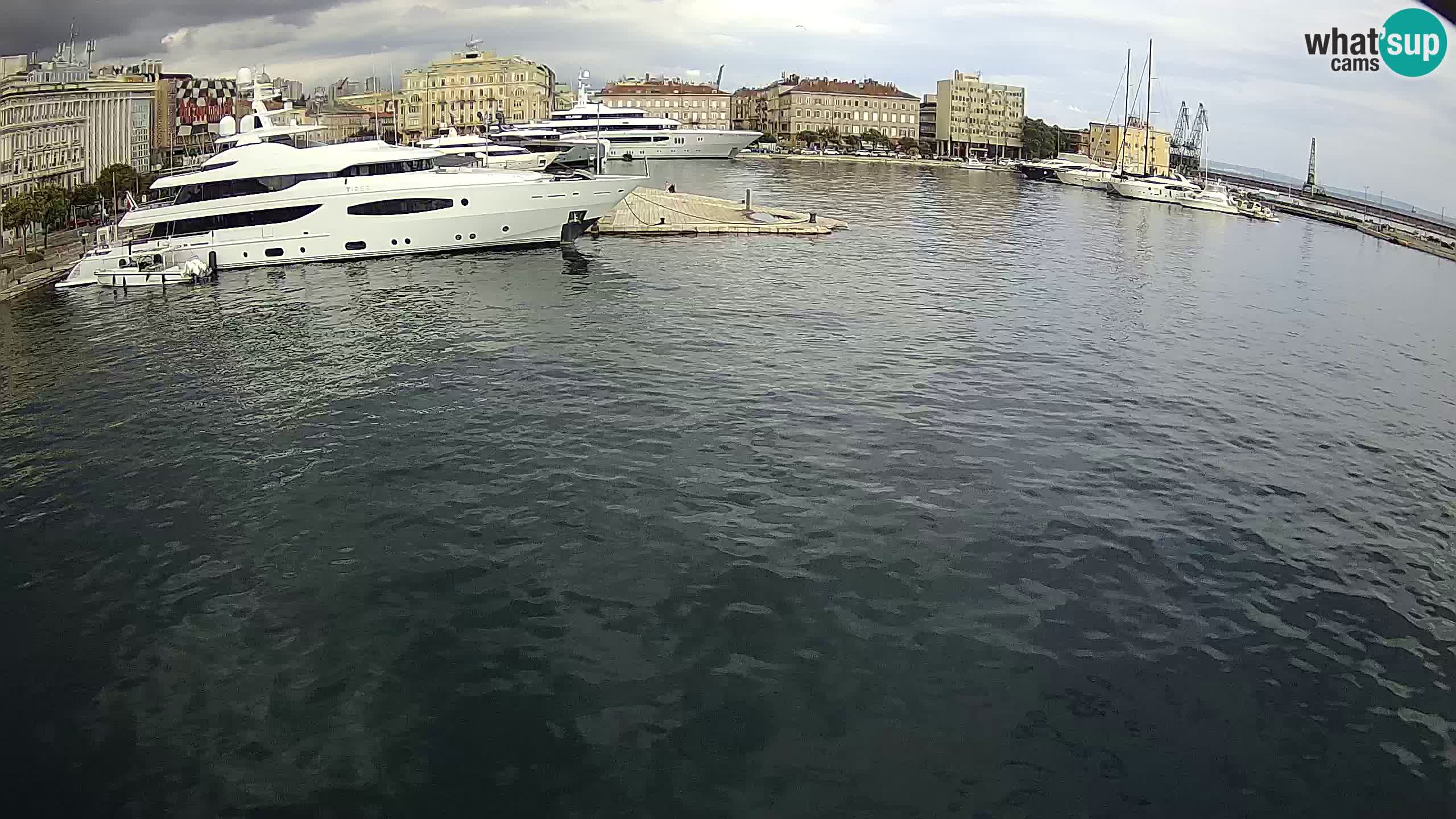 Rijeka – Botel Marina web kamera