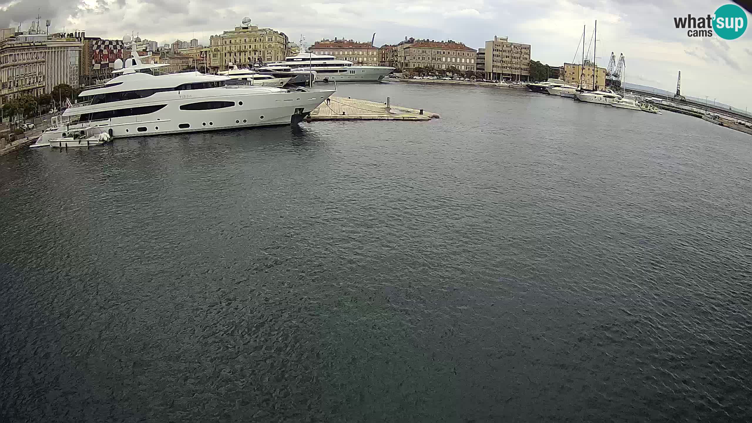 Botel Marina cámara web en vivo Rijeka