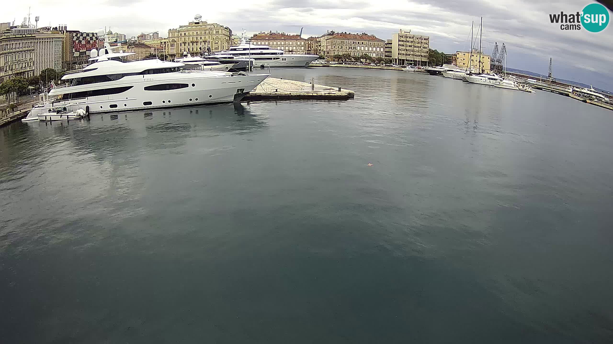 Rijeka – Botel Marina web kamera