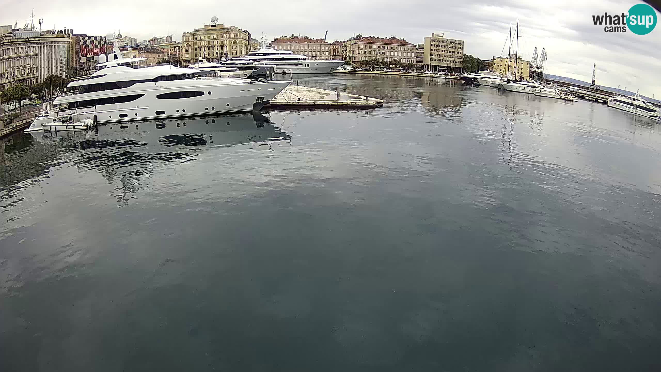Rijeka – Botel Marina webcam en direct
