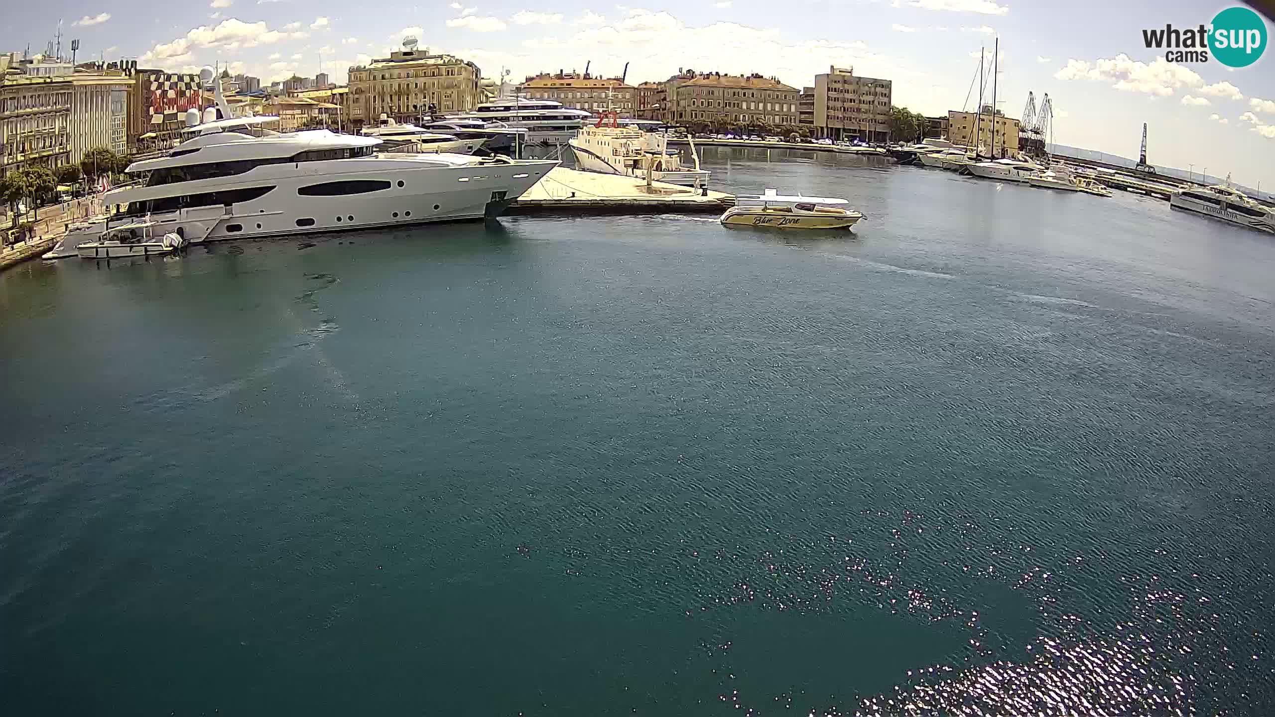 Rijeka – Botel Marina webcam en direct