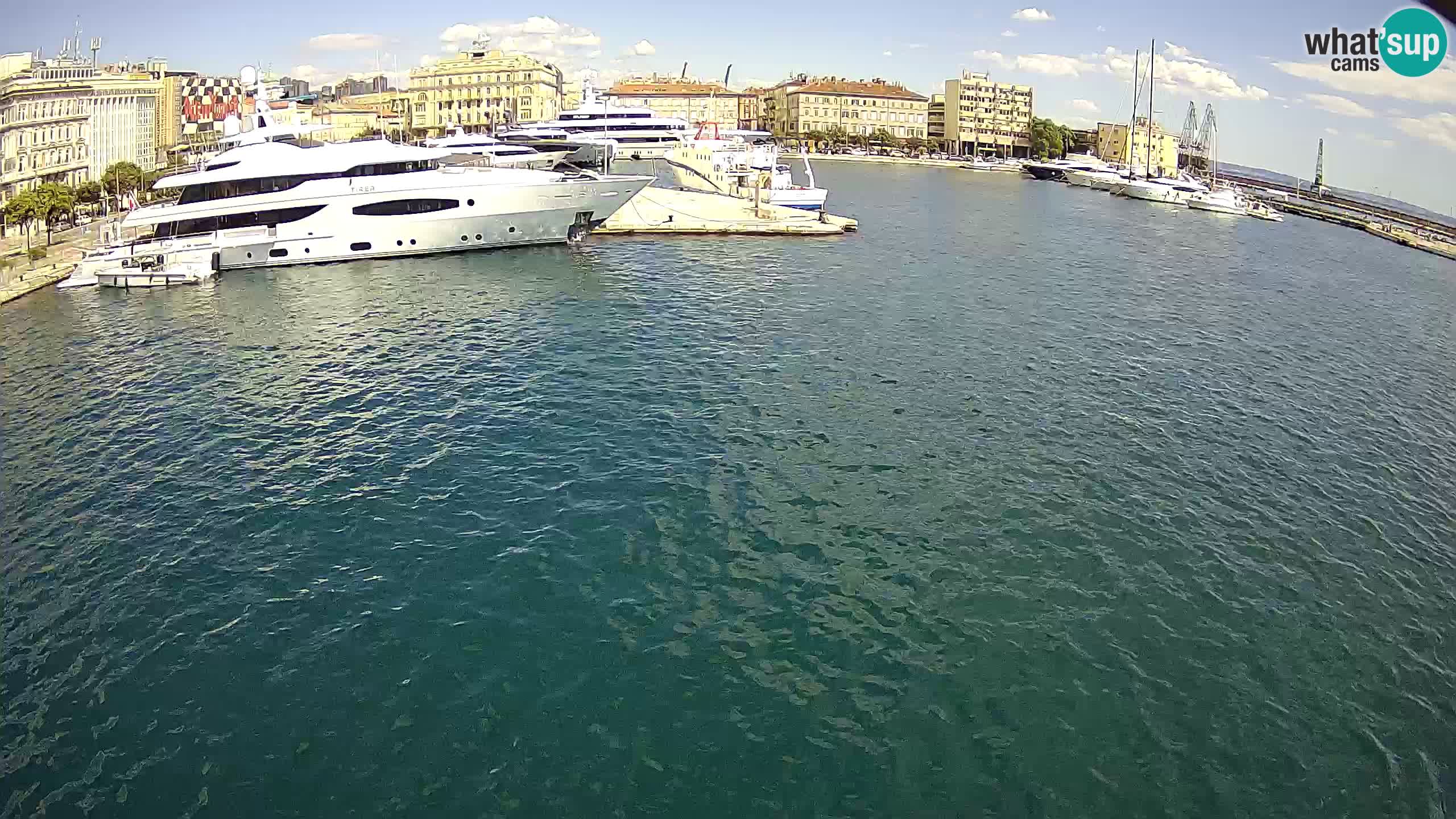 Botel Marina – Fiume live webcam