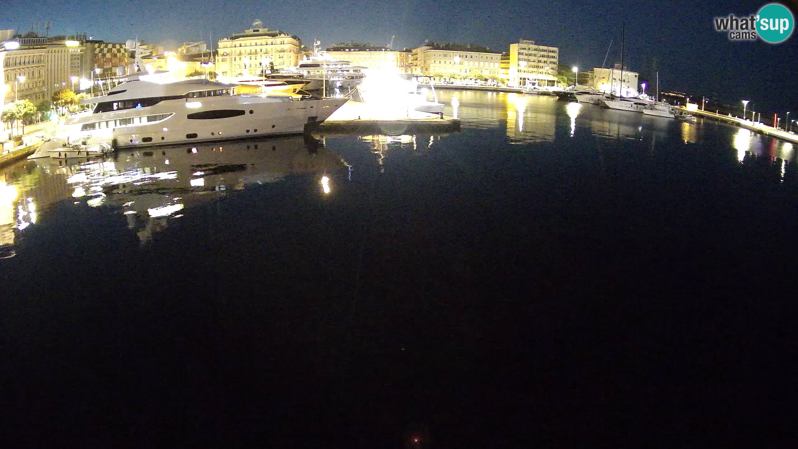 Rijeka – Botel Marina webcam en direct