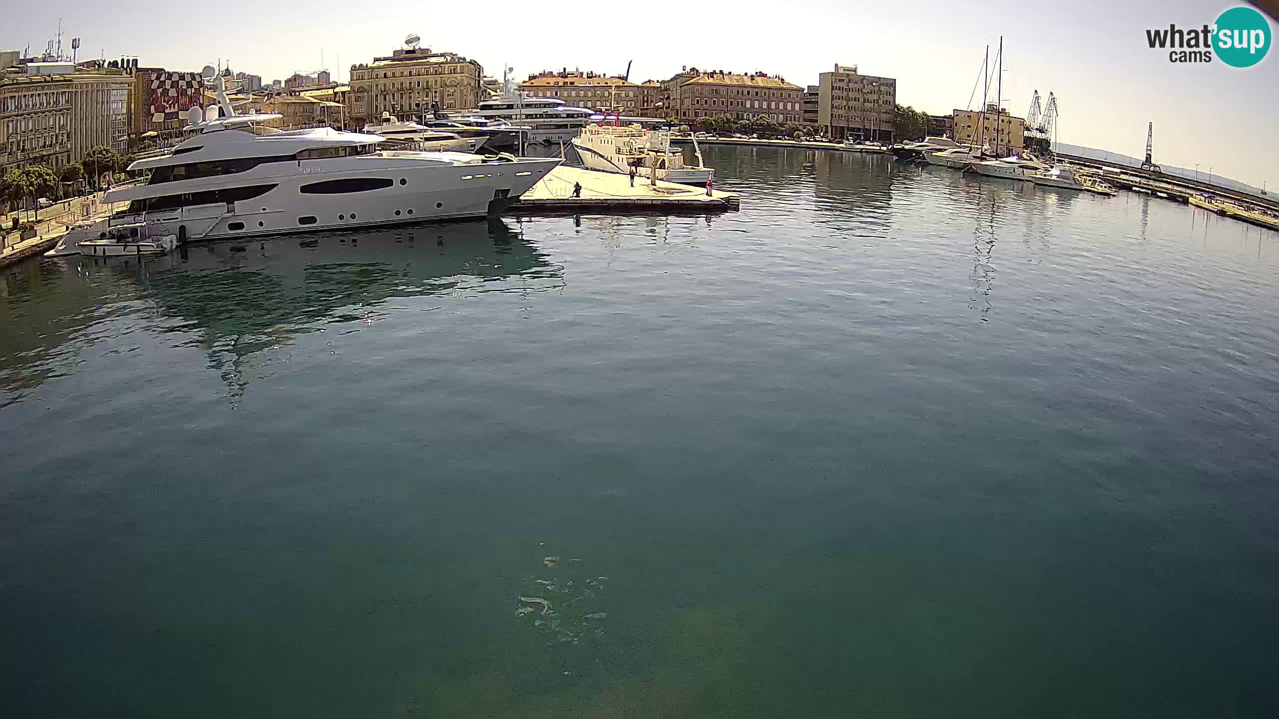Rijeka – Botel Marina webcam en direct