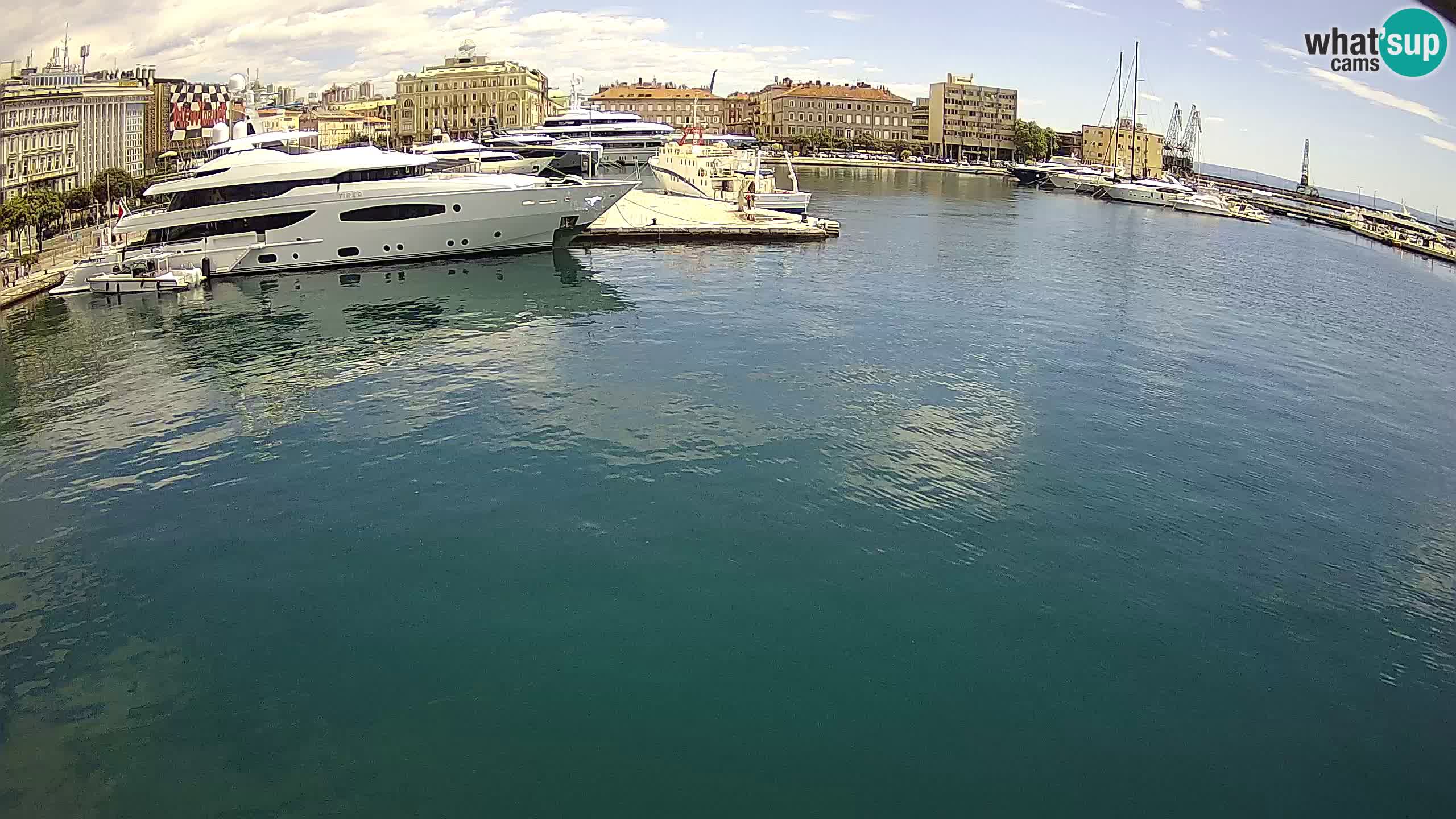 Rijeka – Botel Marina web kamera