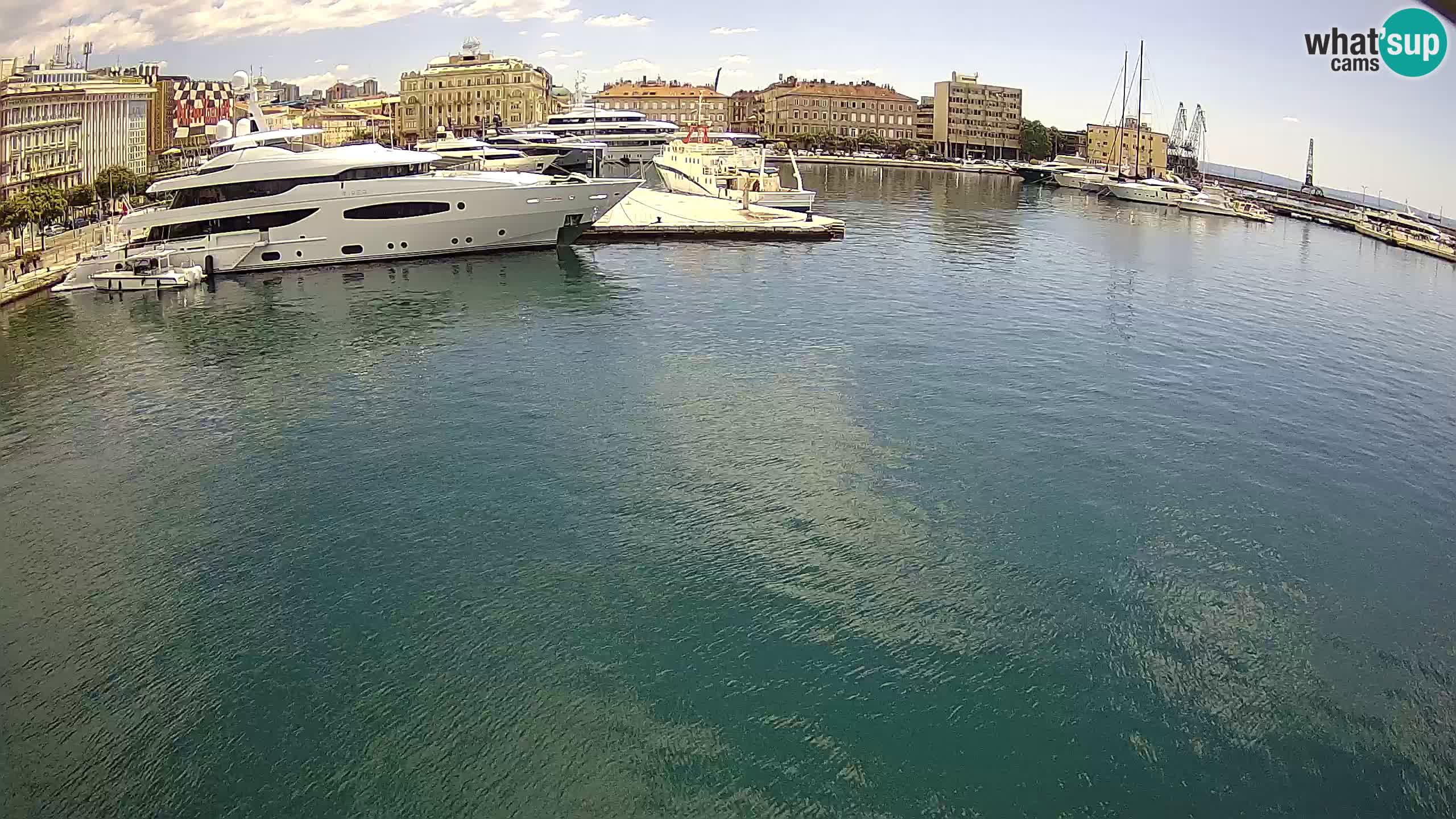 Rijeka – Botel Marina web kamera