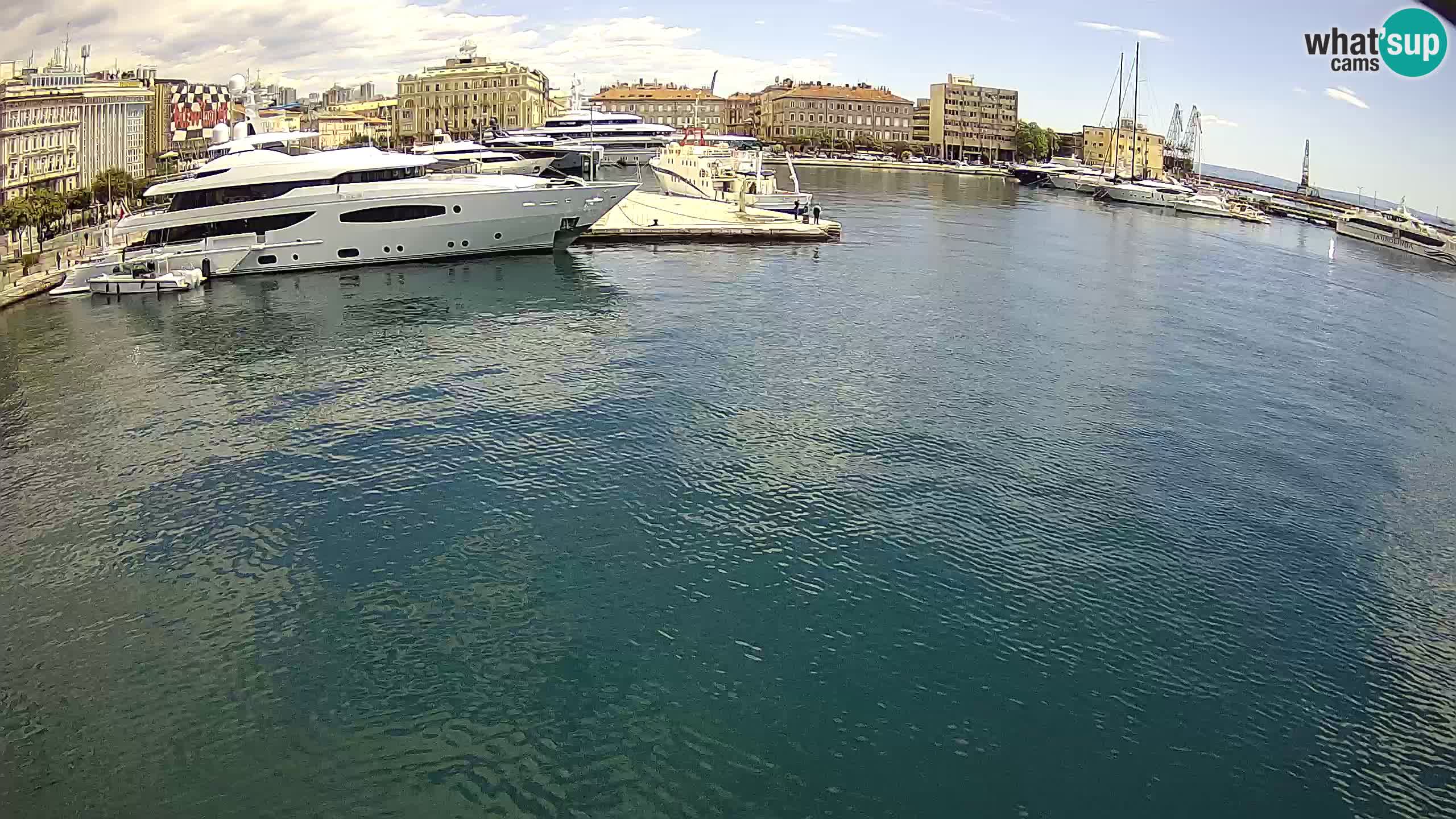Rijeka – Botel Marina webcam en direct