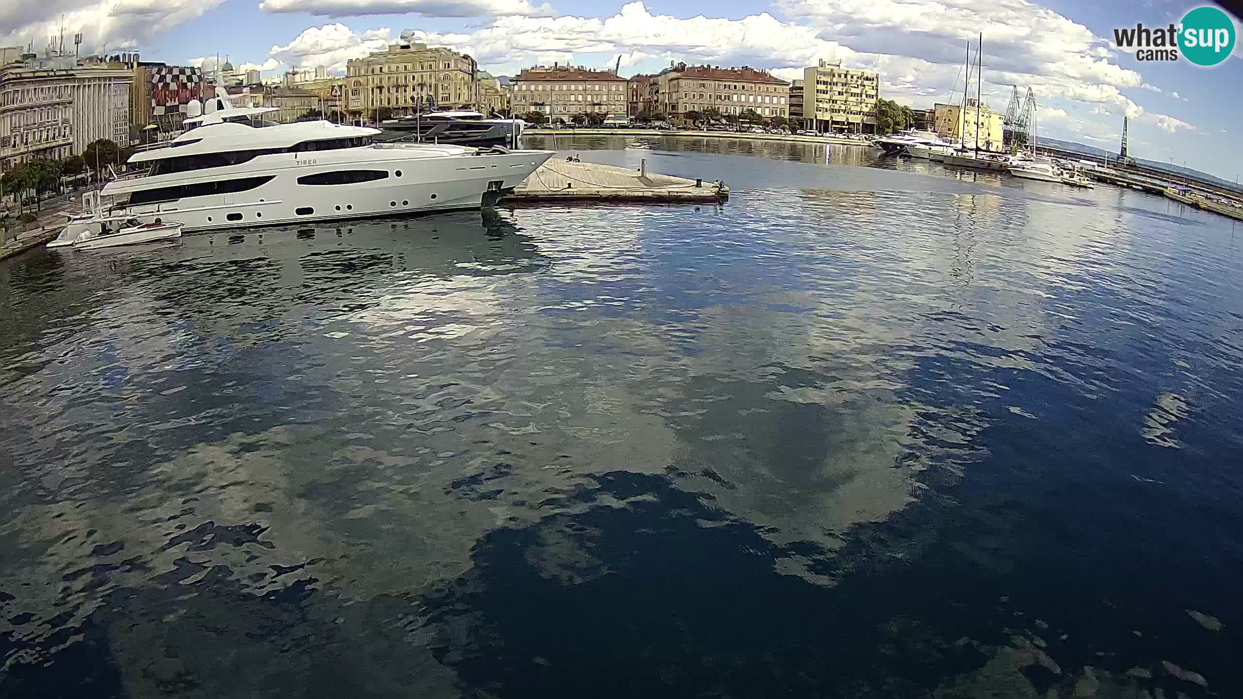Rijeka – Botel Marina webcam en direct