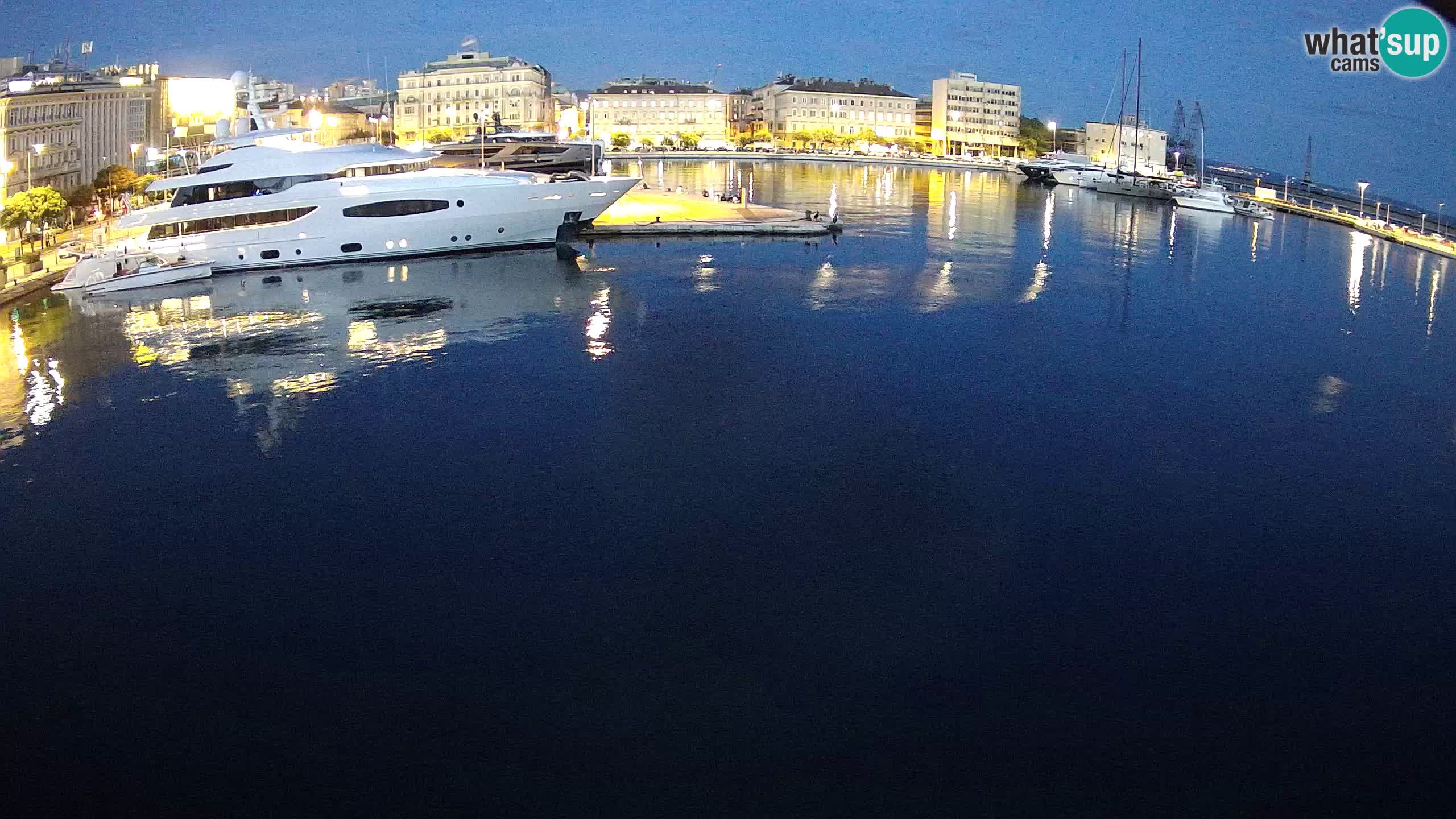 Rijeka – Botel Marina webcam en direct