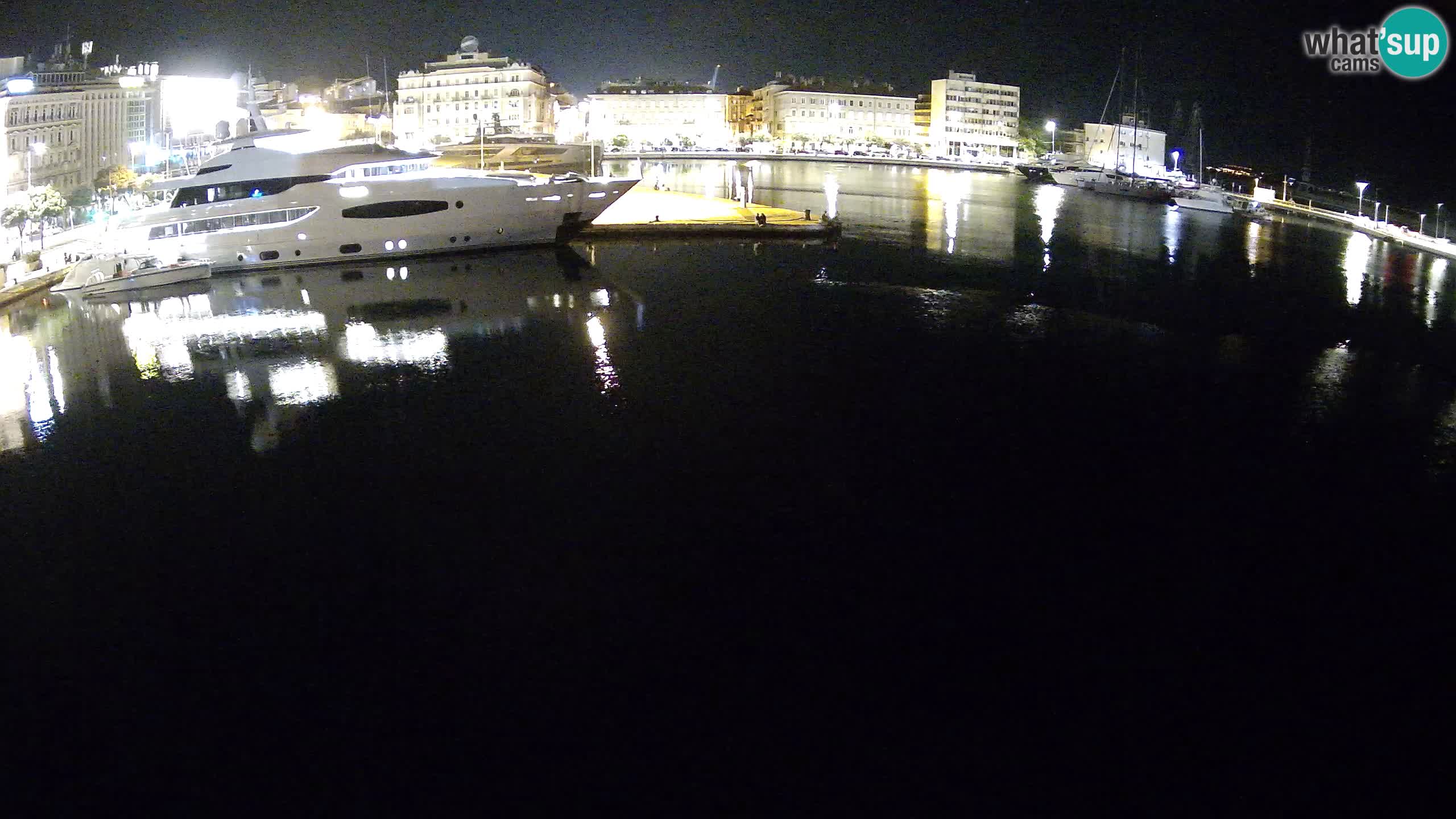 Reka – Botel Marina spletna kamera
