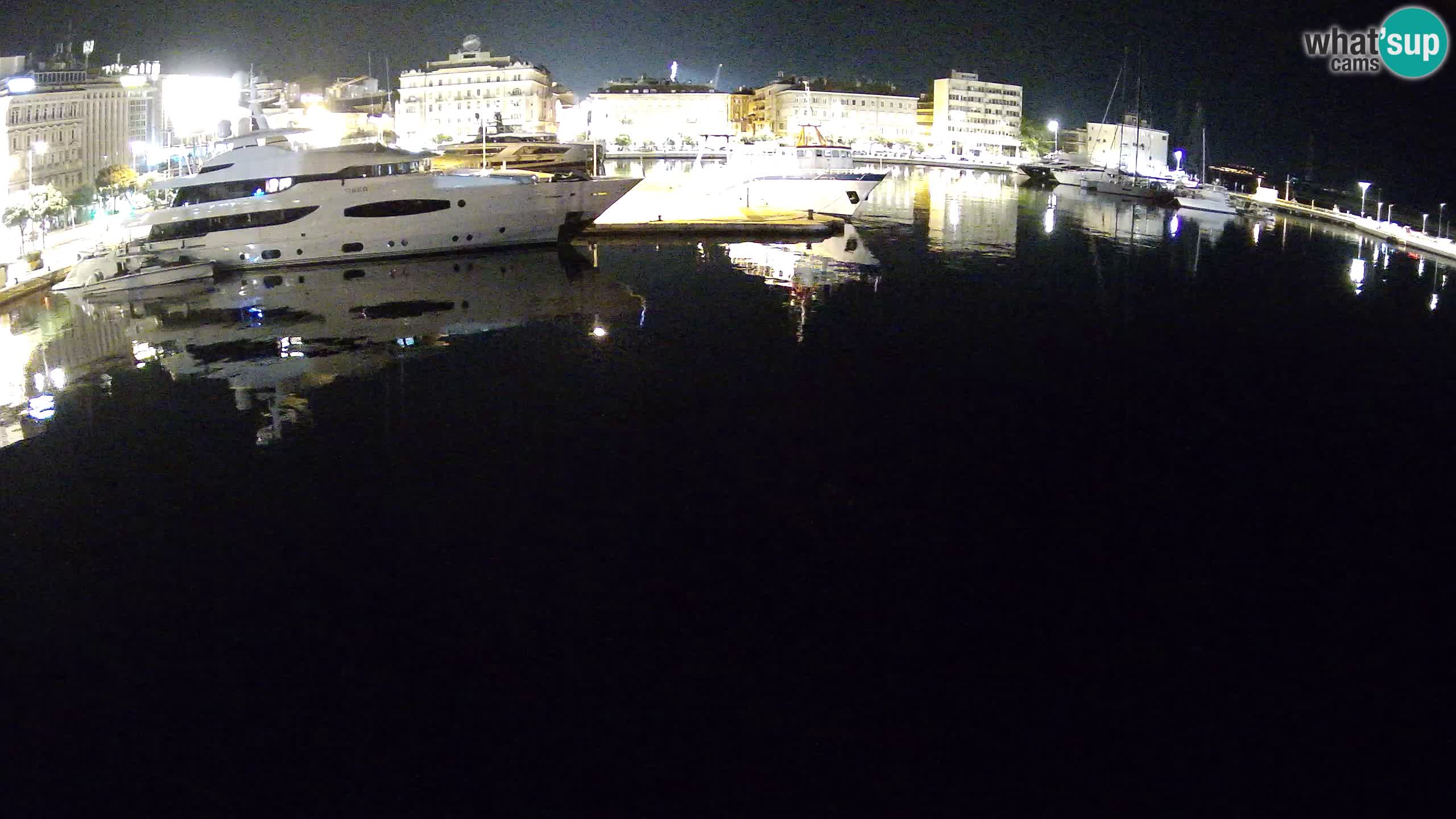 Reka – Botel Marina spletna kamera