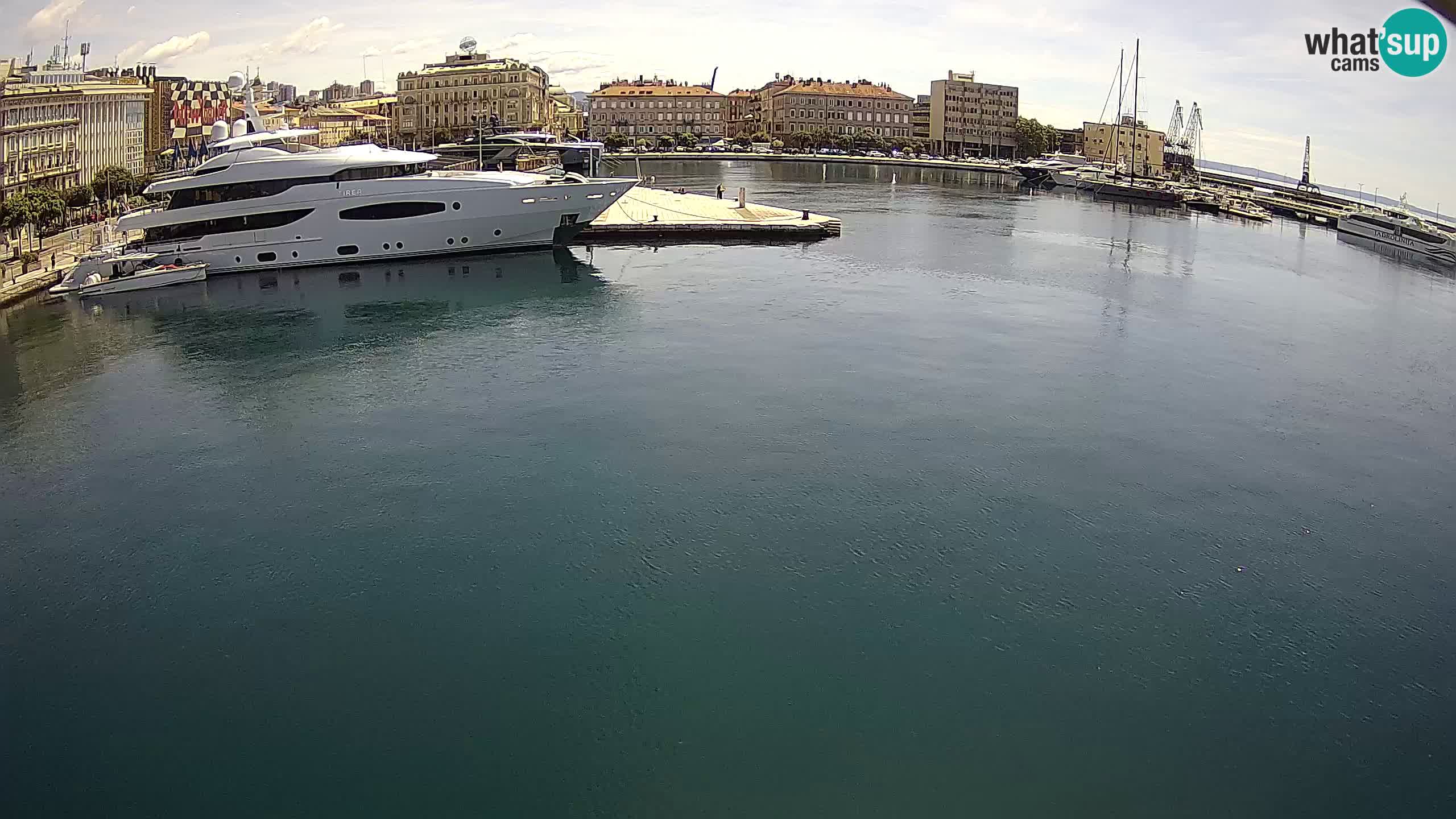 Rijeka – Botel Marina webcam en direct