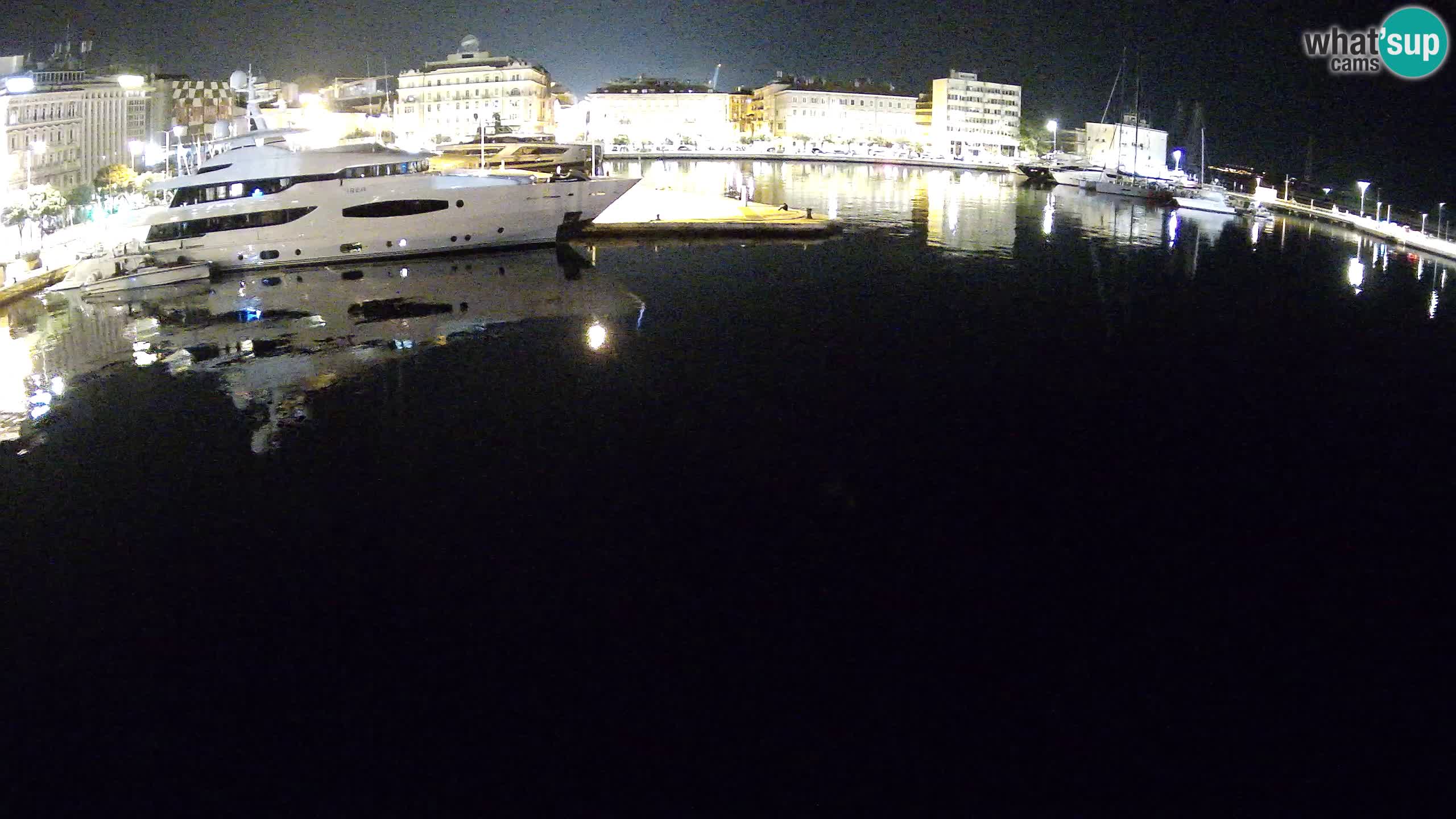 Botel Marina cámara web en vivo Rijeka