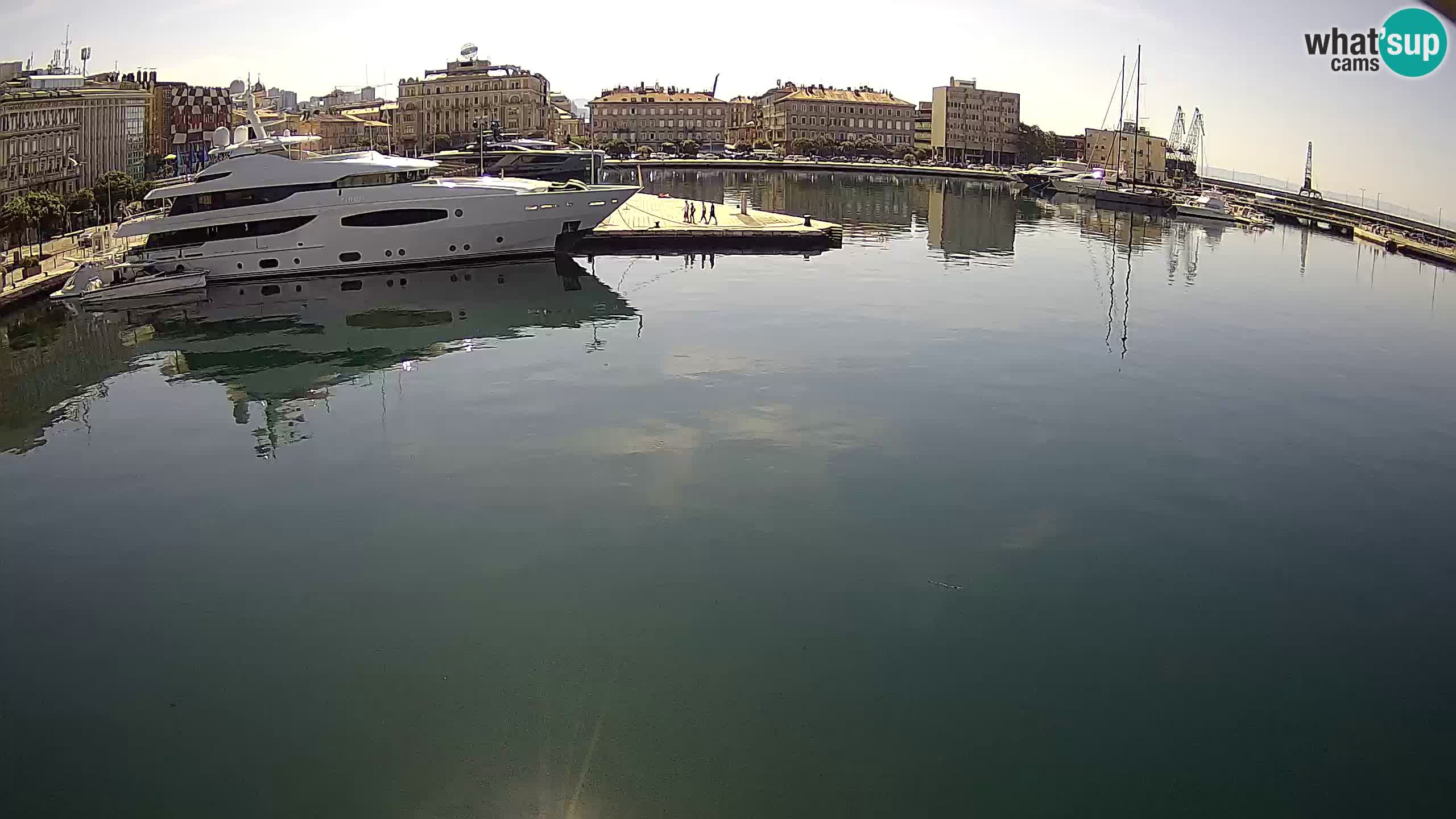 Rijeka – Botel Marina webcam en direct