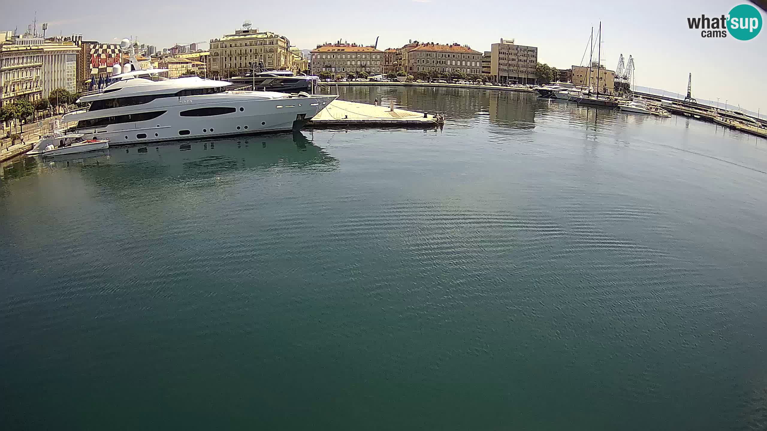 Rijeka – Botel Marina webcam en direct