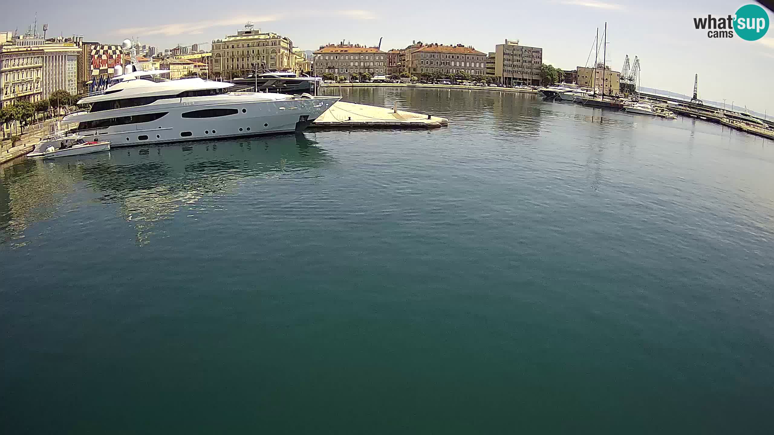 Rijeka – Botel Marina webcam en direct