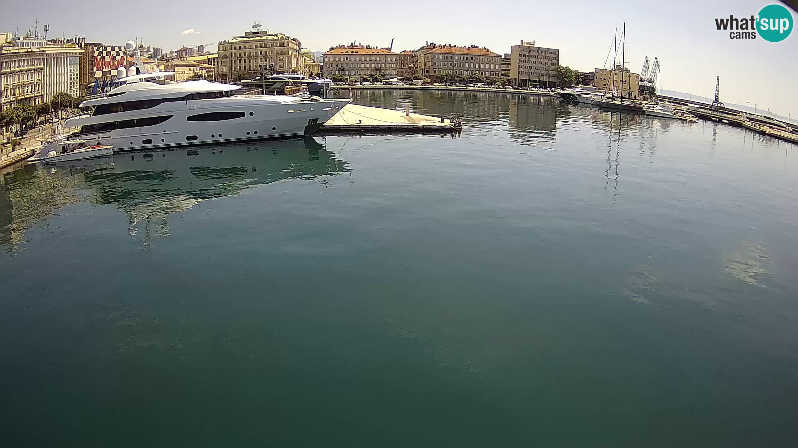 Rijeka – Botel Marina webcam en direct