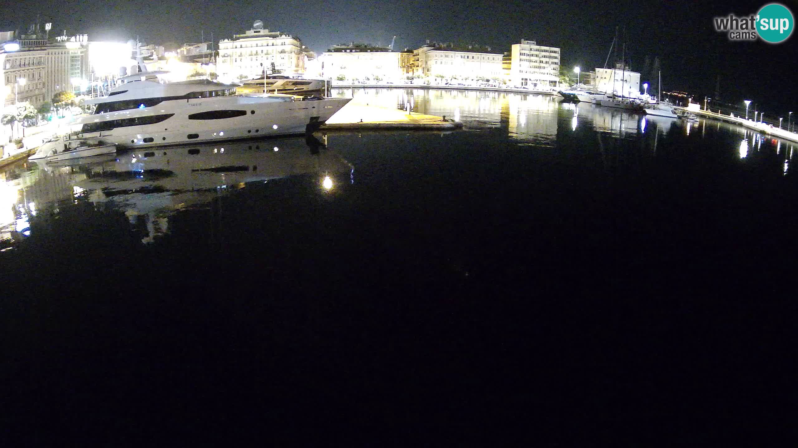 Botel Marina cámara web en vivo Rijeka
