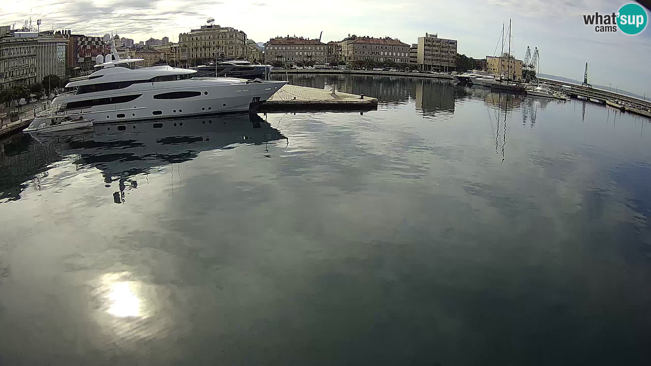 Rijeka – Botel Marina webcam en direct