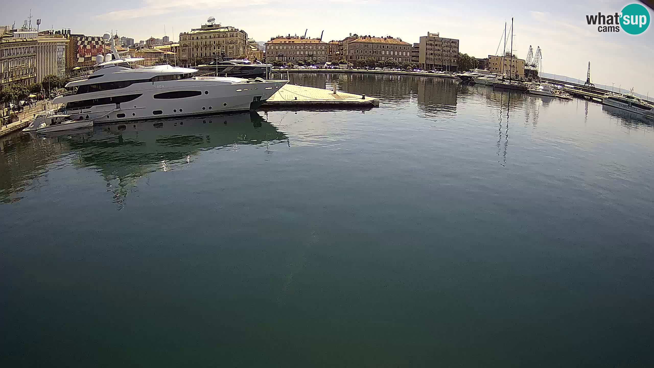 Rijeka – Botel Marina webcam en direct