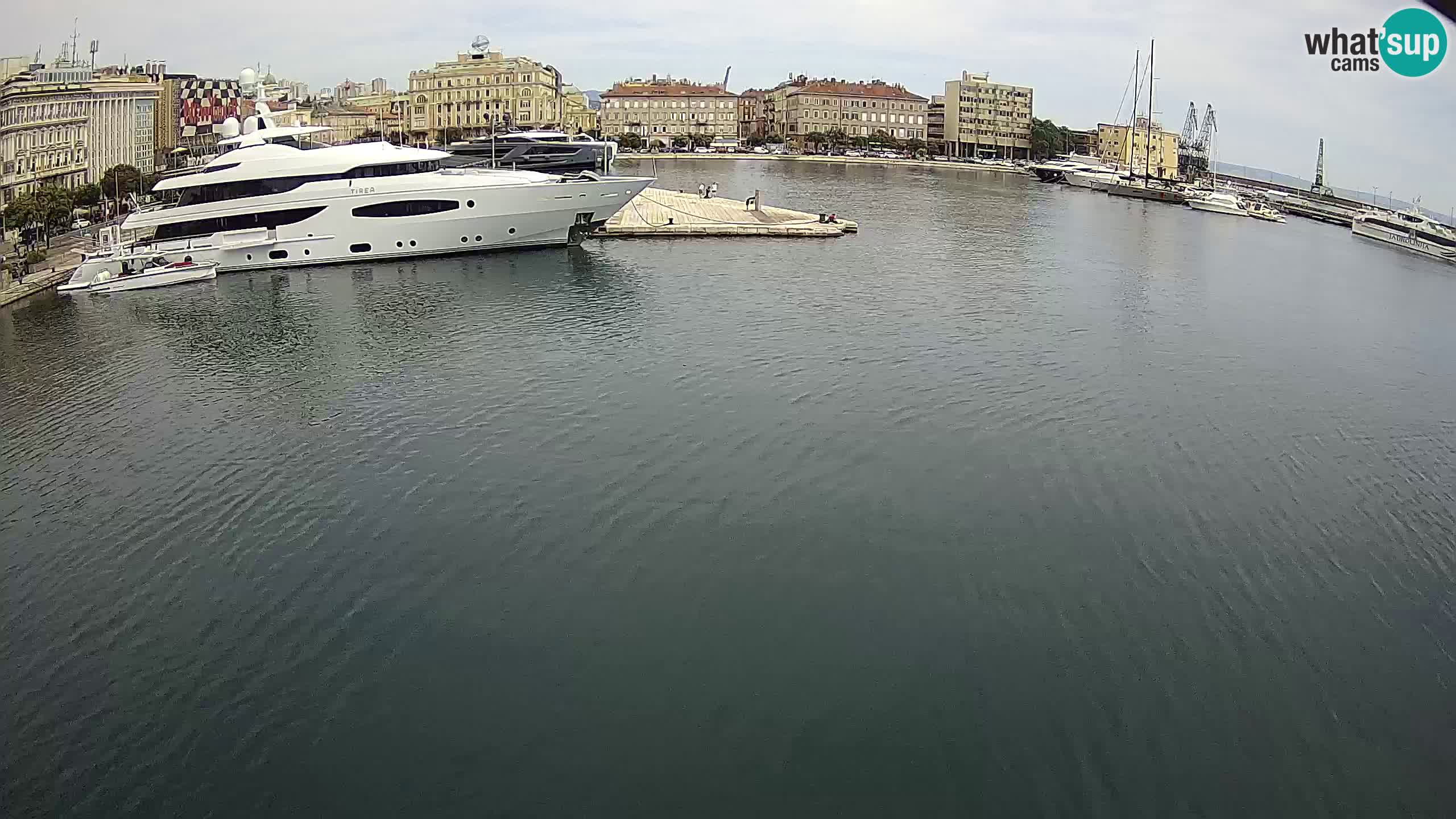 Rijeka – Botel Marina webcam en direct
