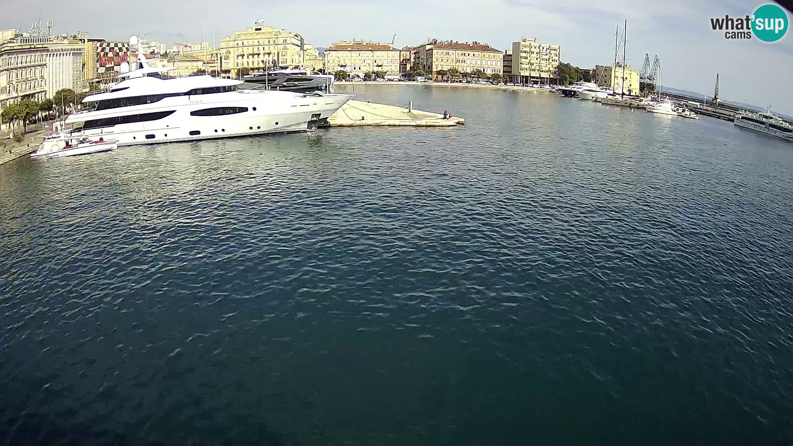 Rijeka – Botel Marina webcam en direct